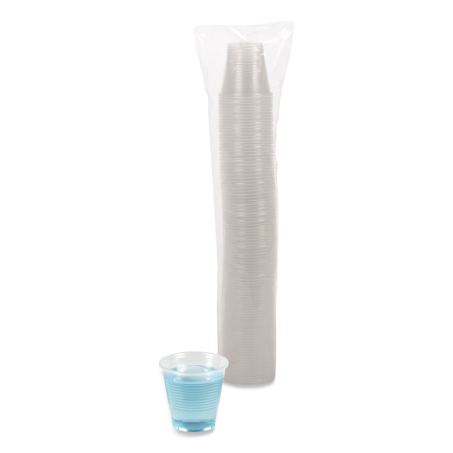 CUP,PLAS,5OZ,25/100,TR