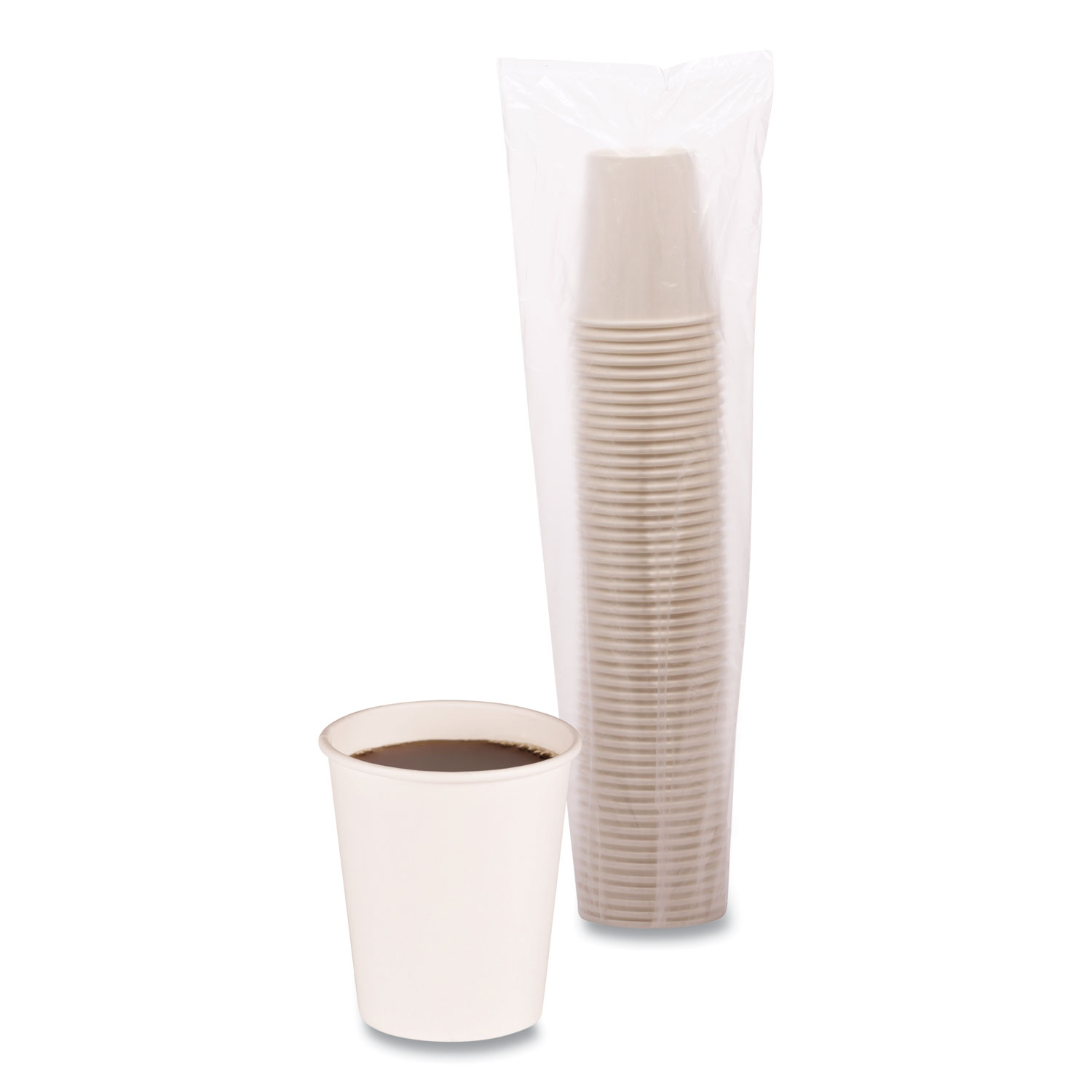 CUP,HOT,8OZ,WH