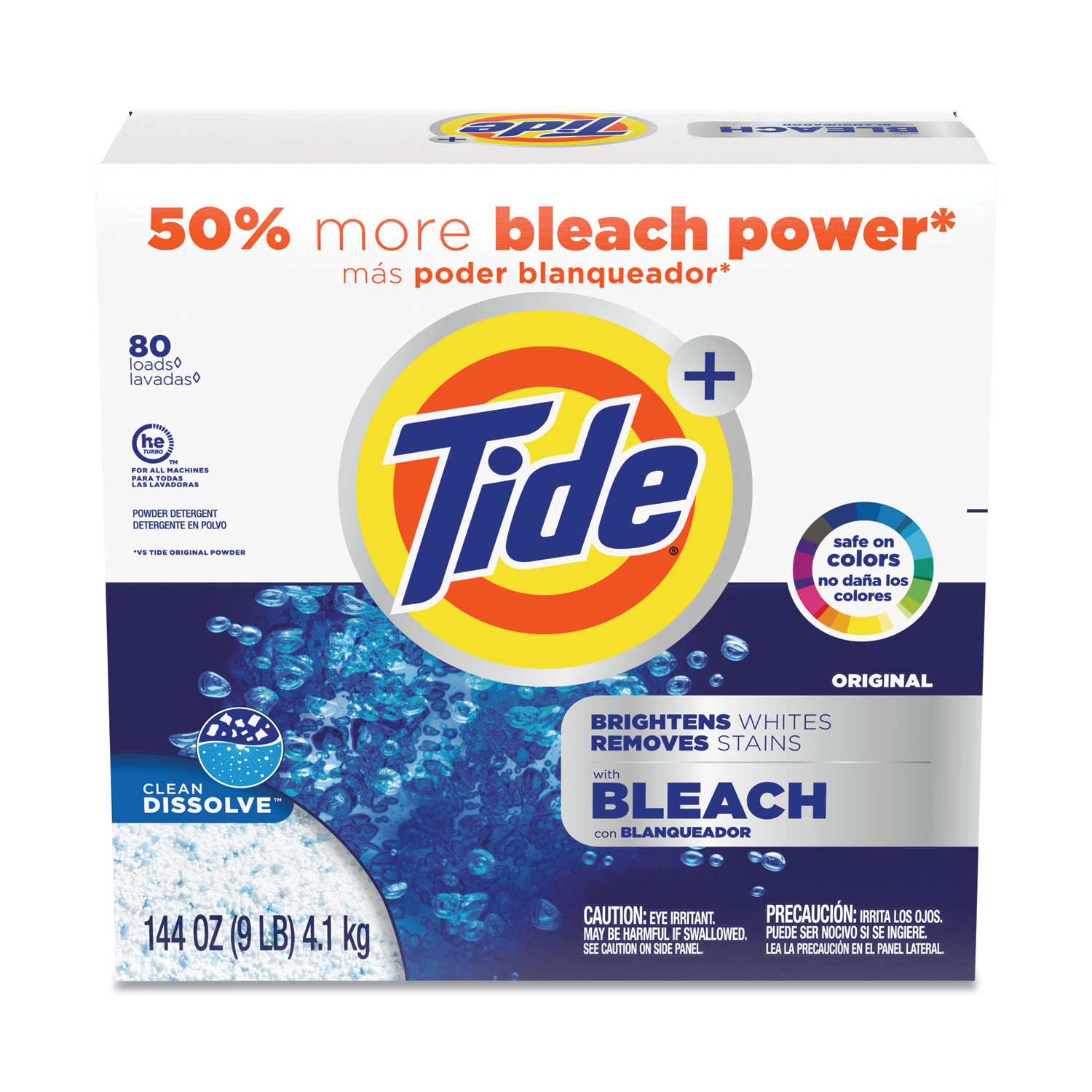 CLEANER,TIDE W/BLEACH,WH