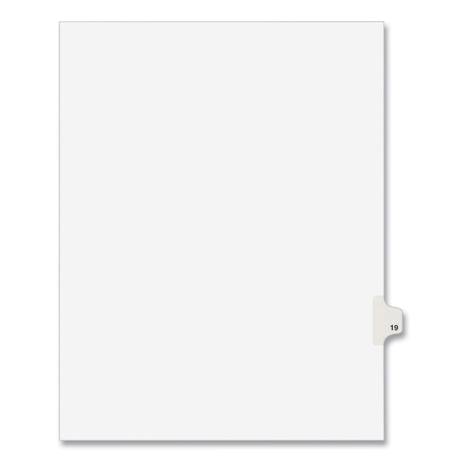 INDEX,SD,LTR,WHT,19,25/PK