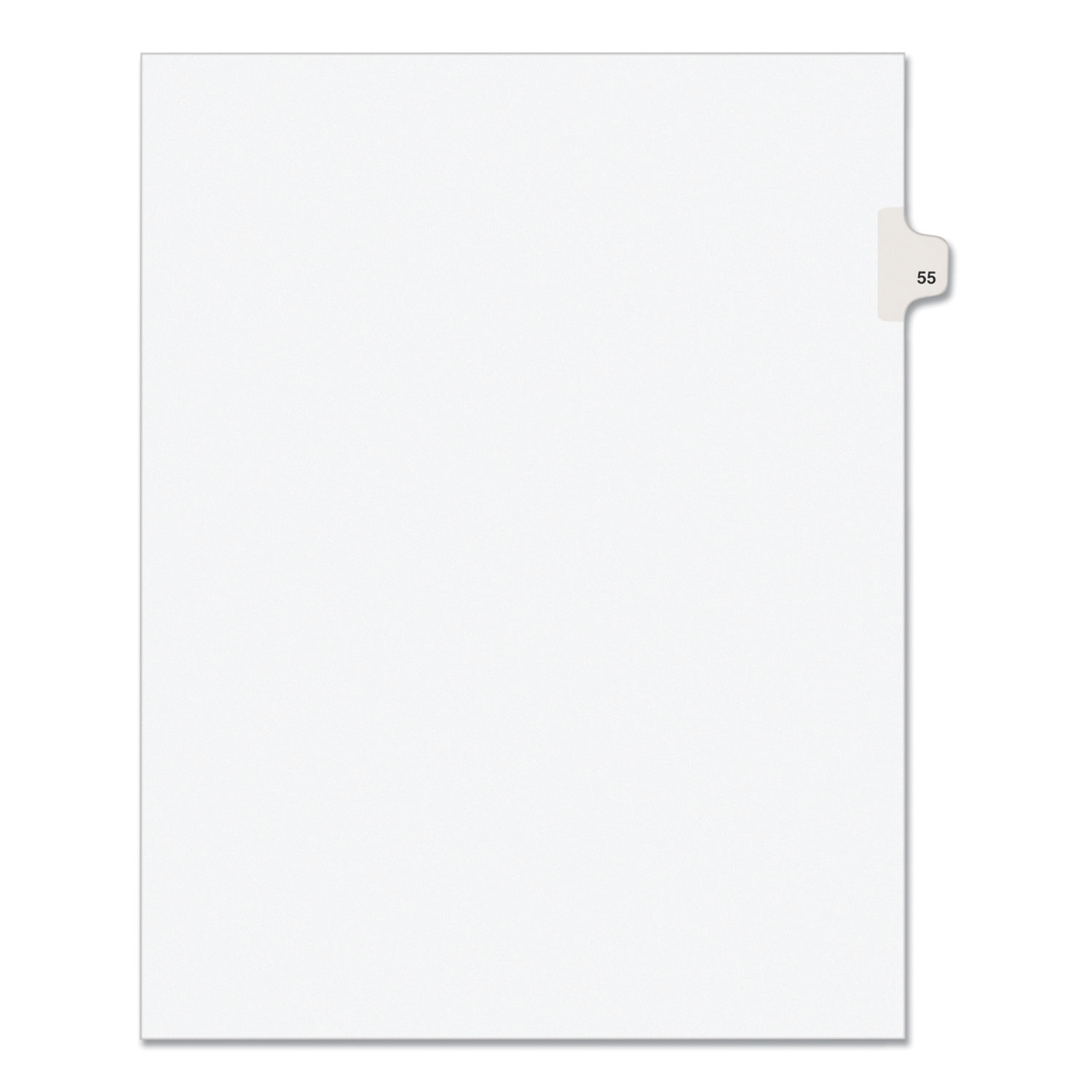INDEX,SD,LTR,WHT,55,25/PK