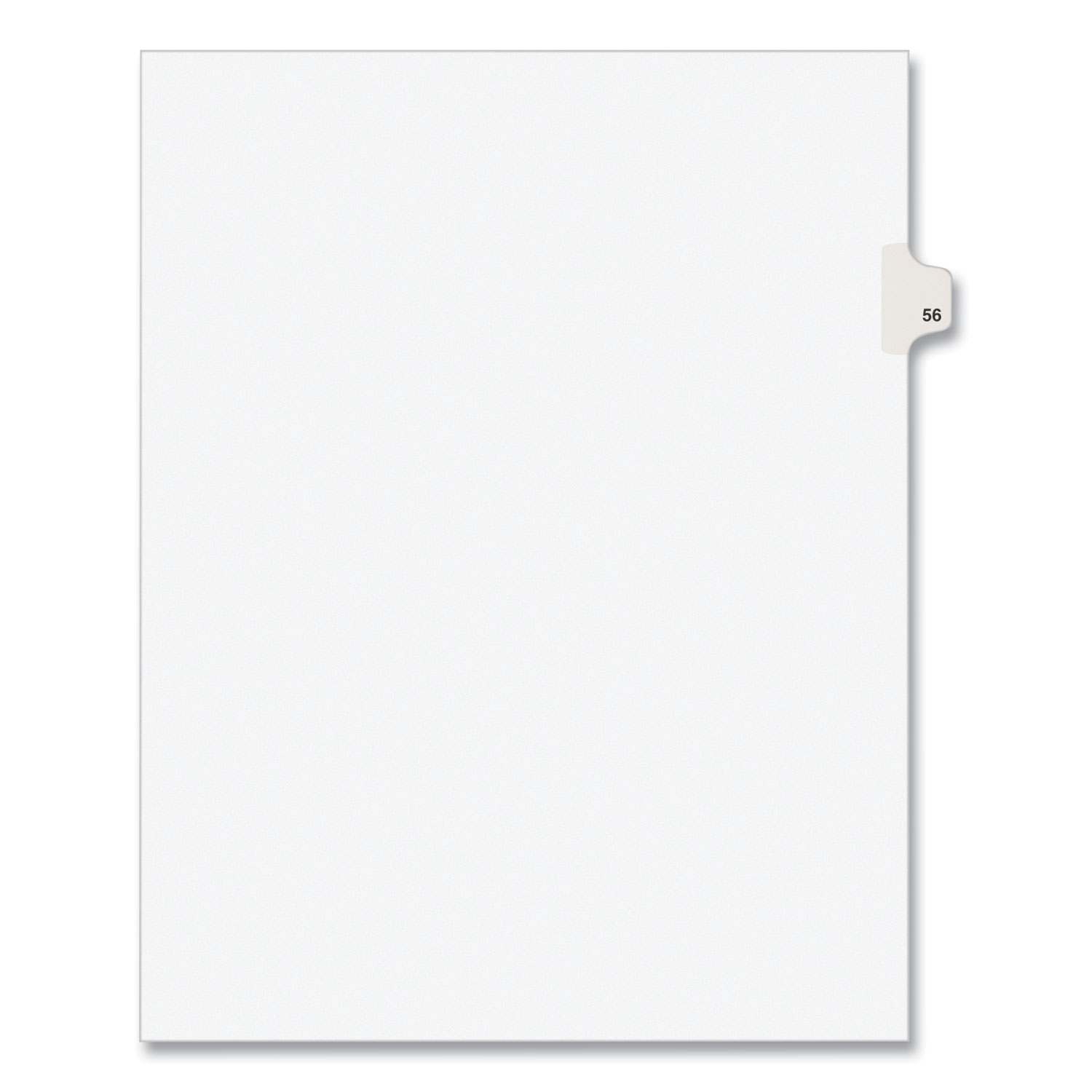 INDEX,SD,LTR,WHT,56,25/PK