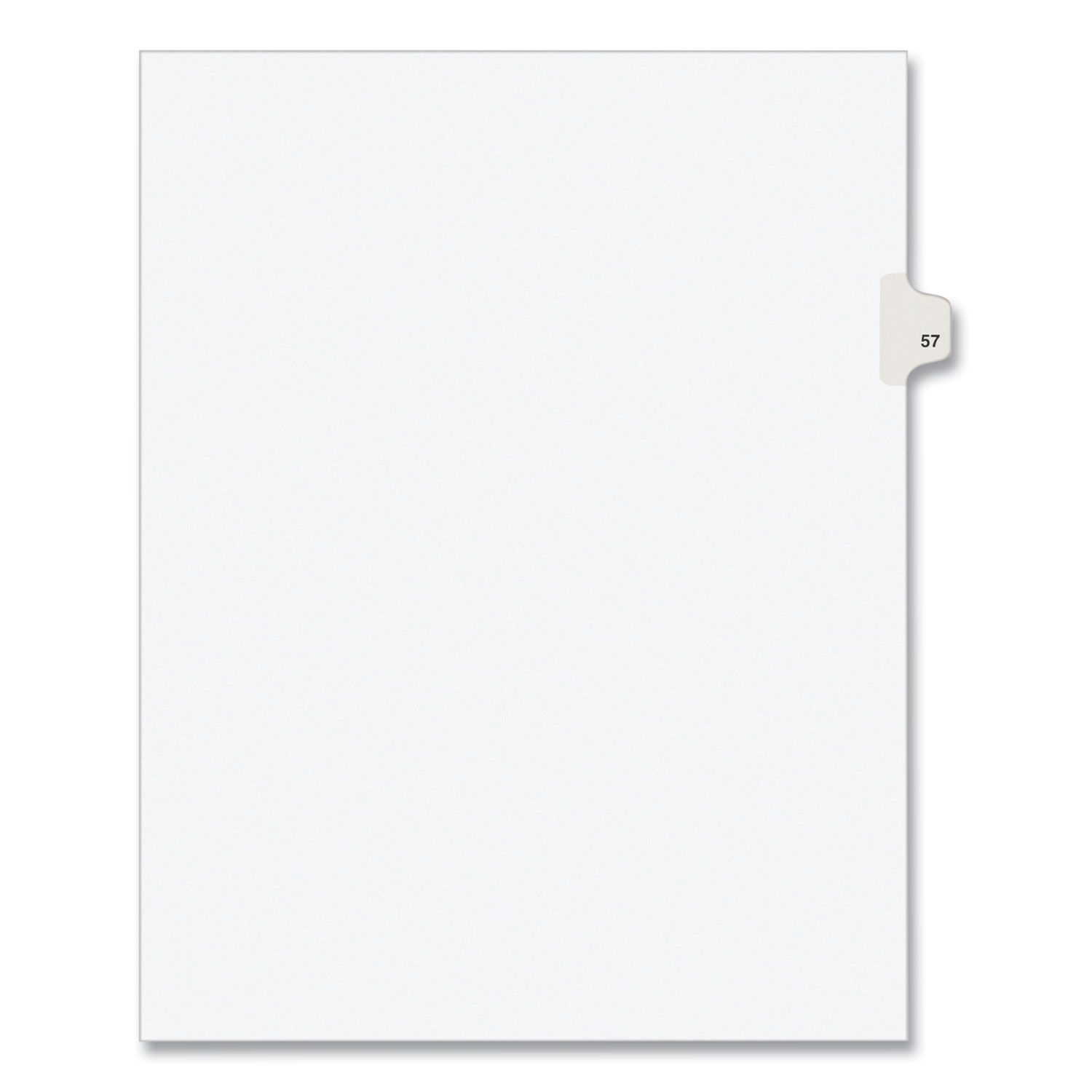 INDEX,SD,LTR,WHT,57,25/PK