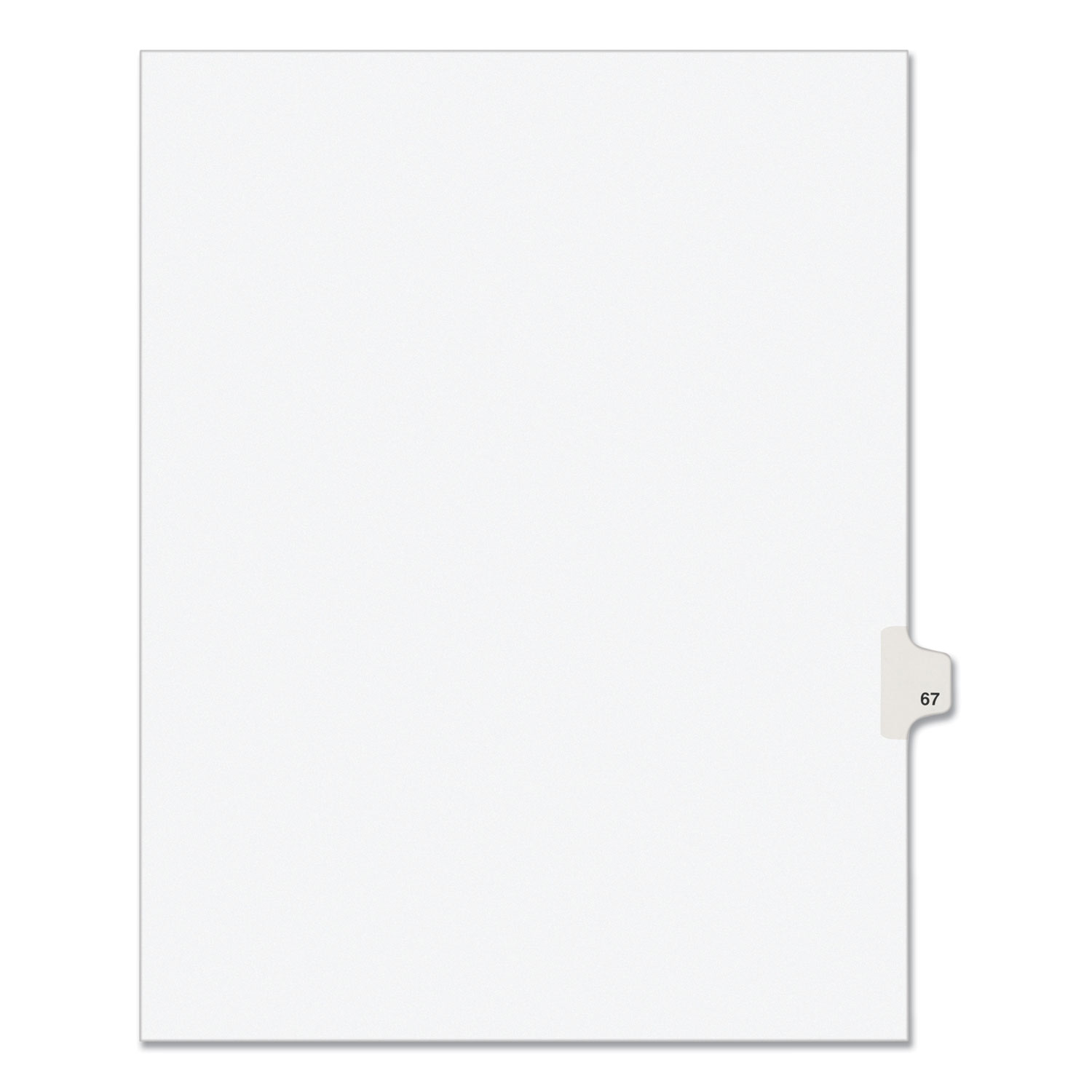 INDEX,SD,LTR,WHT,67,25/PK