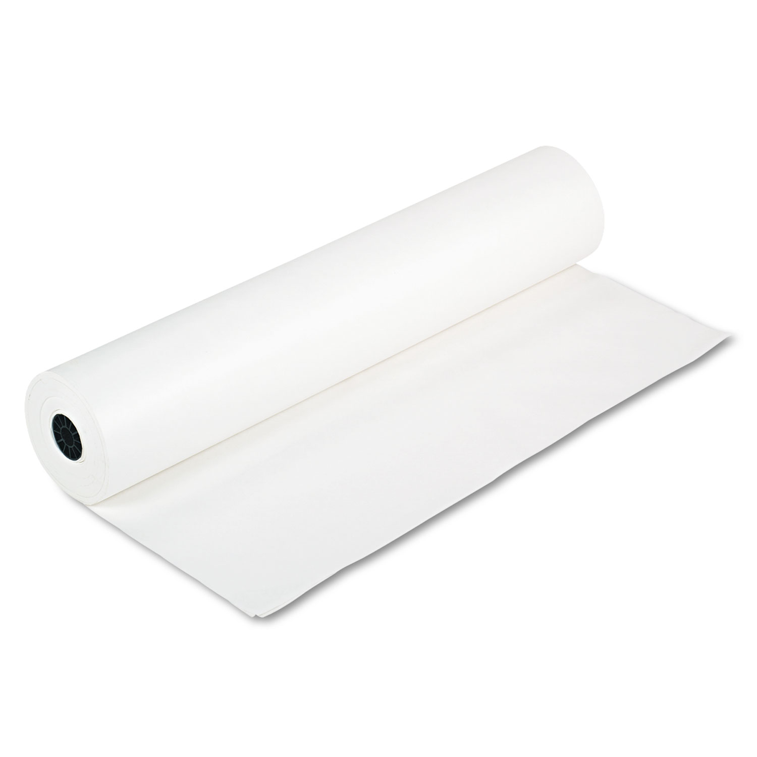 Rainbow Duo-Finish Colored Kraft Paper, 35lb, 36\" x 1000ft, White