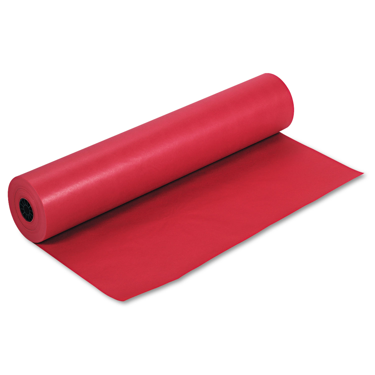 Rainbow Duo-Finish Colored Kraft Paper, 35lb, 36\" x 1000ft, Scarlet