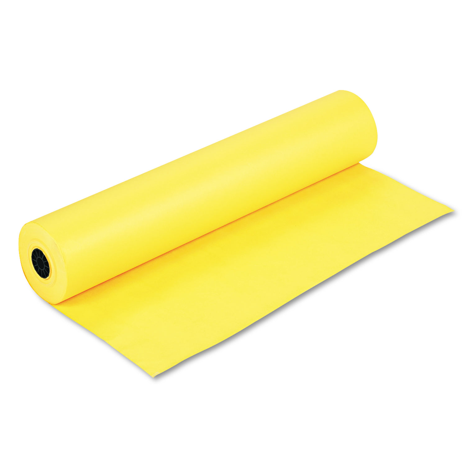 Rainbow Duo-Finish Colored Kraft Paper, 35lb, 36\" x 1000ft, Canary