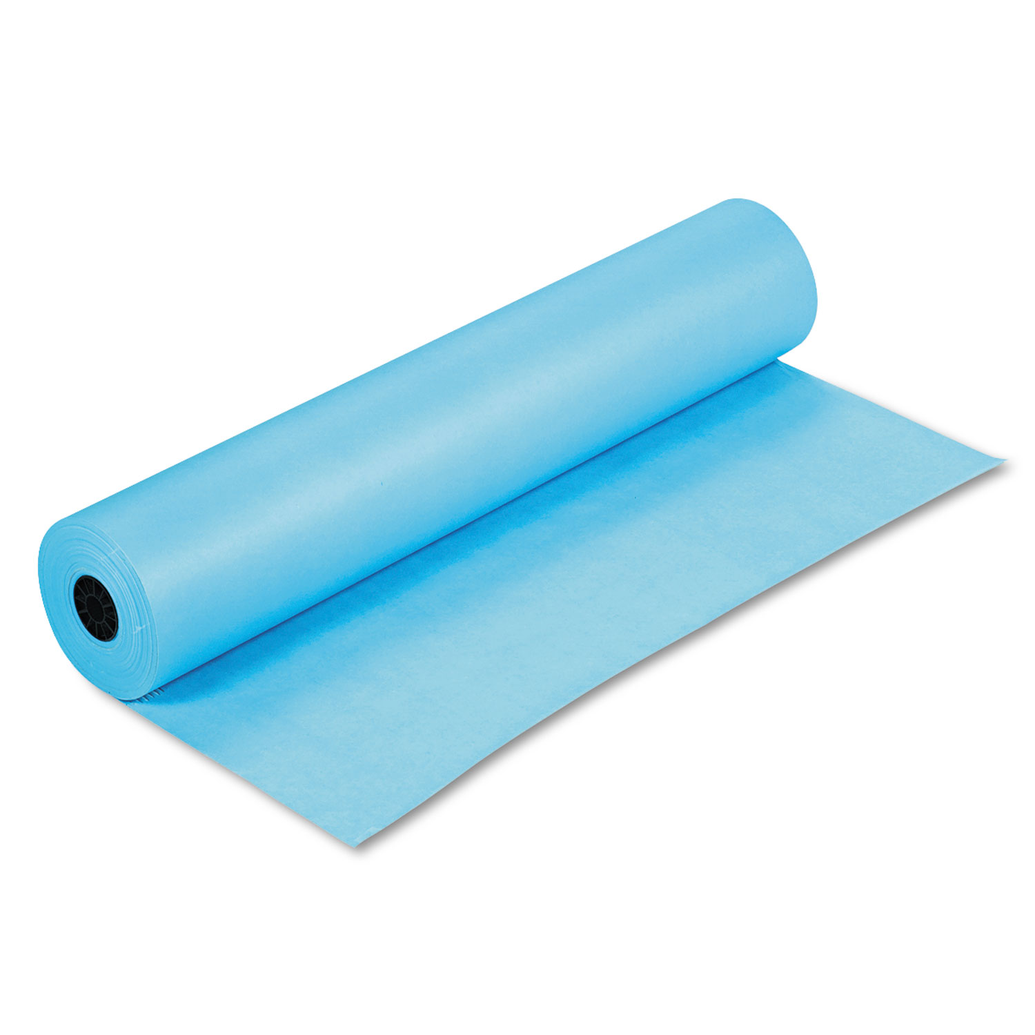 Rainbow Duo-Finish Colored Kraft Paper, 35lb, 36\" x 1000ft, Sky Blue