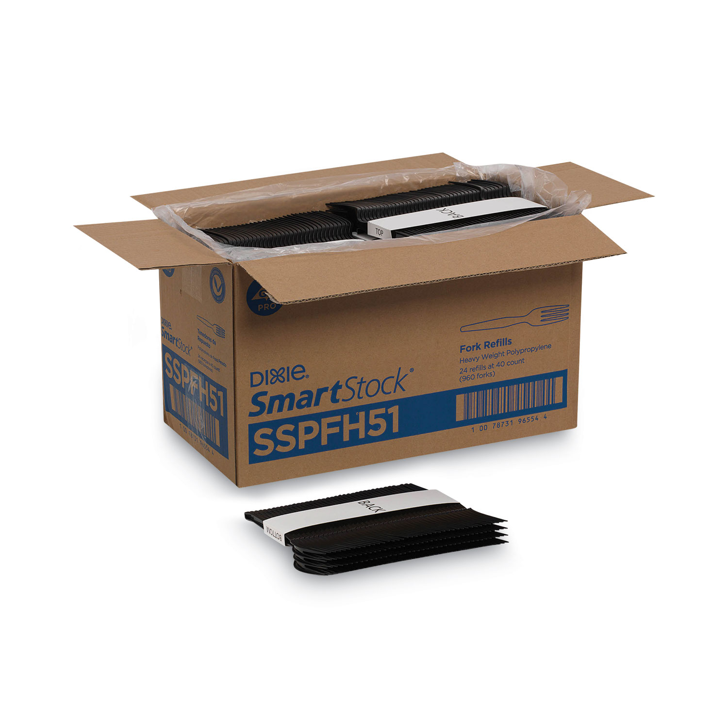 CUTLERY,DISP REFILL,FK,BK