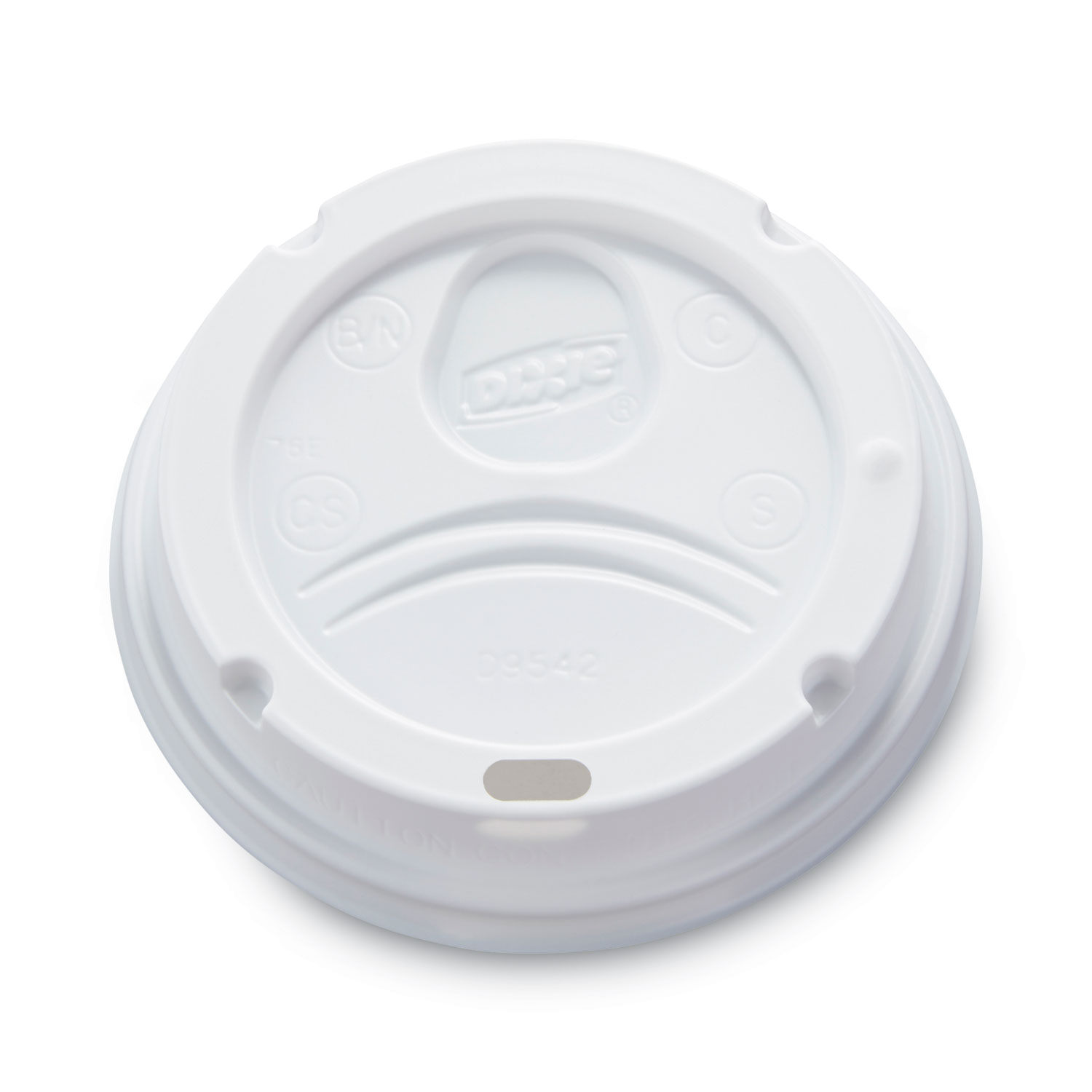 LID,DOME,500/CT,WHT
