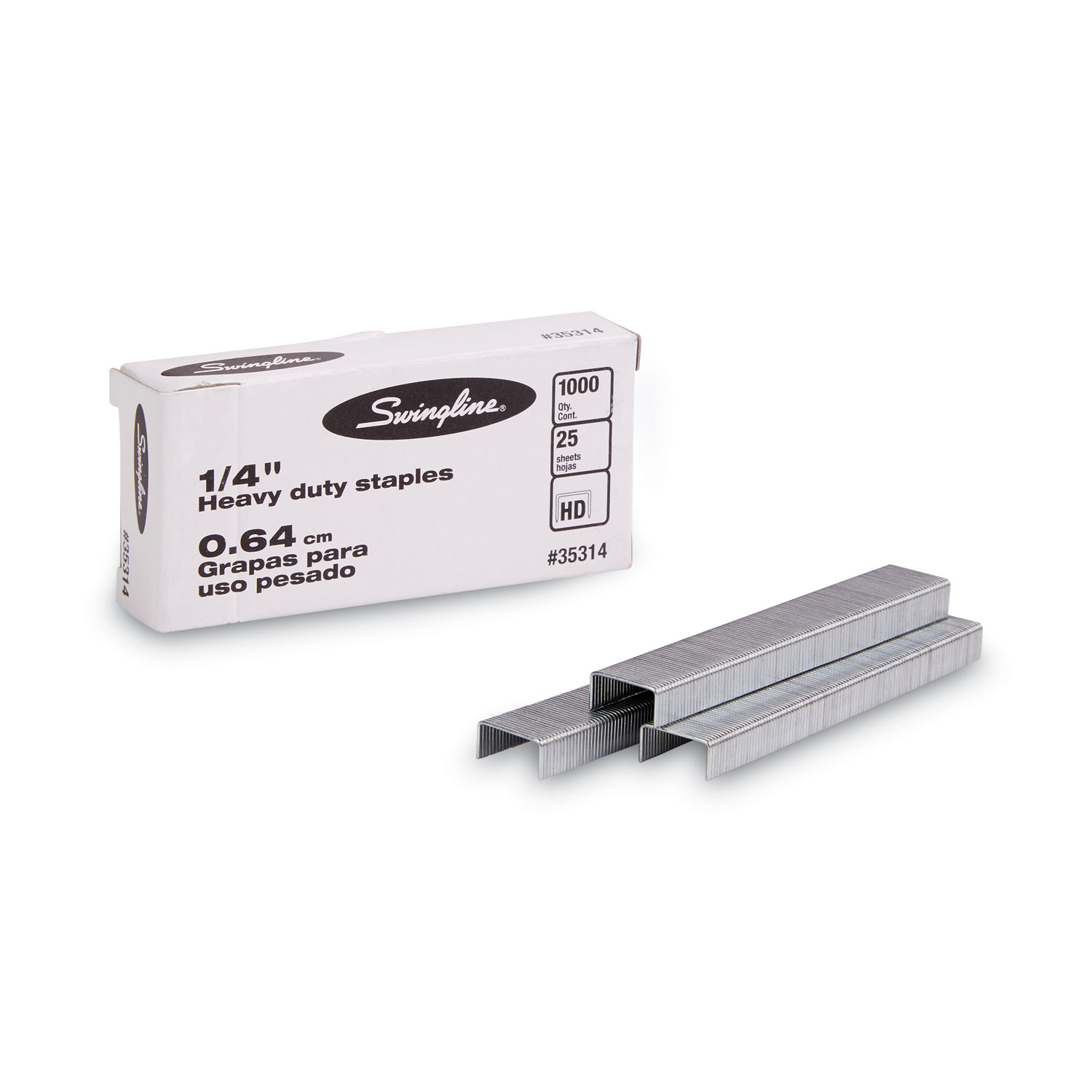 STAPLES,H/DTY,.25",1M/BX