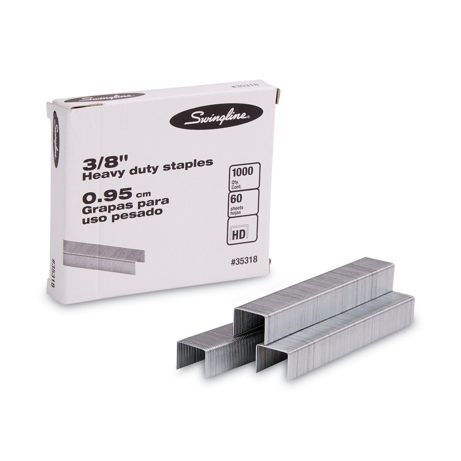 STAPLES,H/DTY,3/8",1M/BX