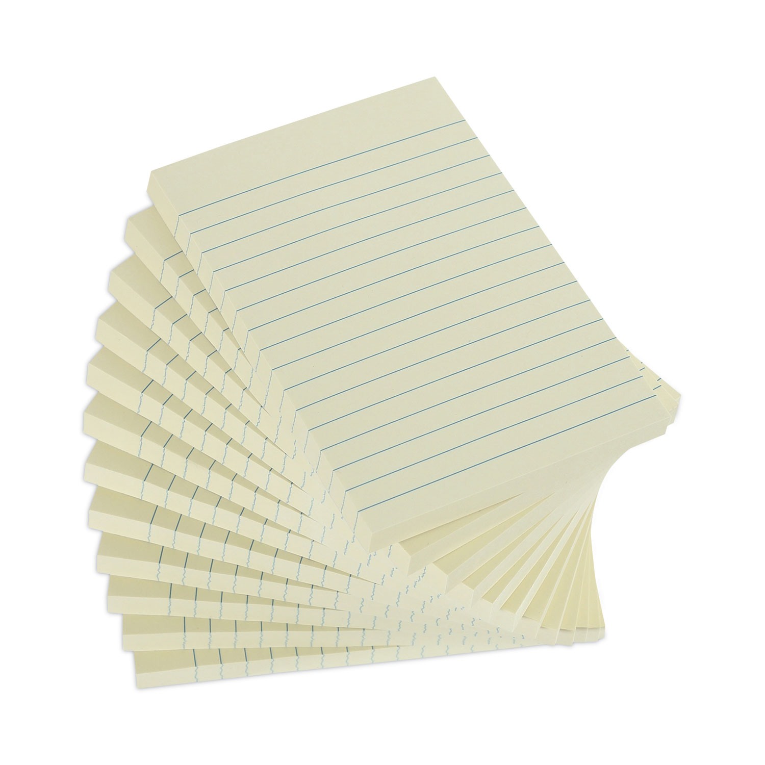 NOTE,4X6 RCYC,12/PK,YW