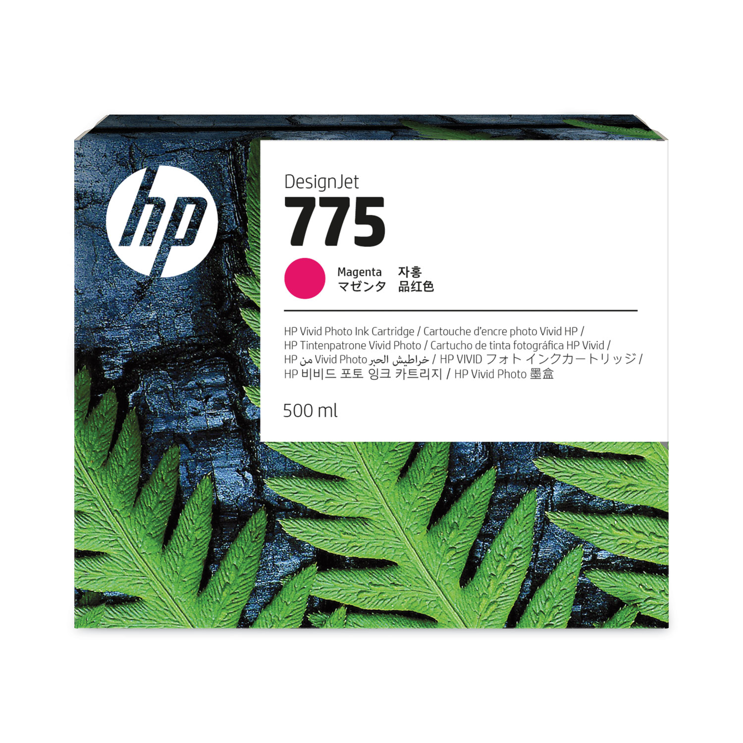 HP 775 500-ml Magenta Ink Cartridge