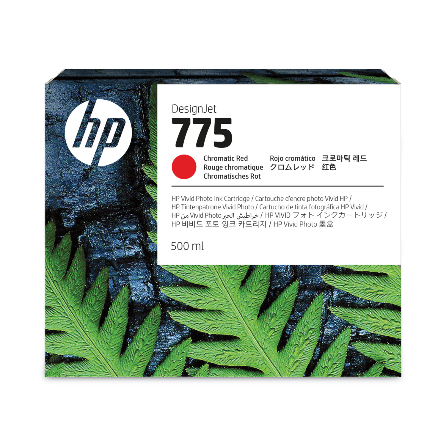 HP 775 500-ml Chromatic Red Ink Cartridge