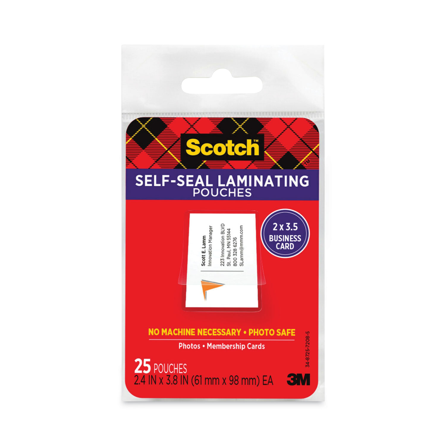 POUCH,LAMINATE,BUS CARD