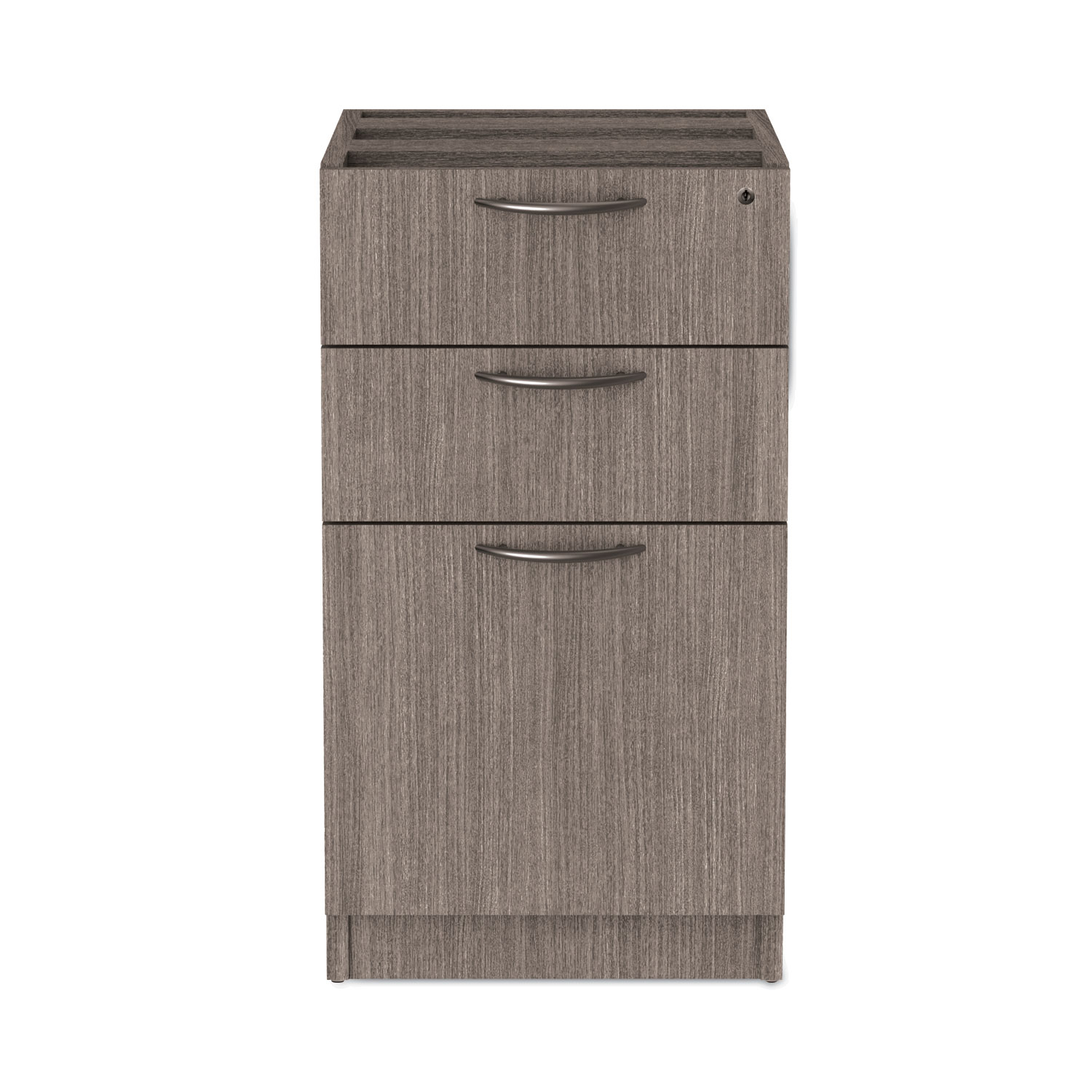 FILE,PEDSTAL,3-DRAWER,GY