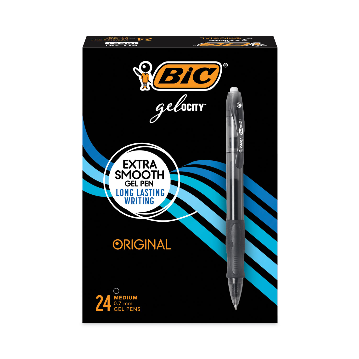 PEN,VELOCITY,GEL,24/PK,BK