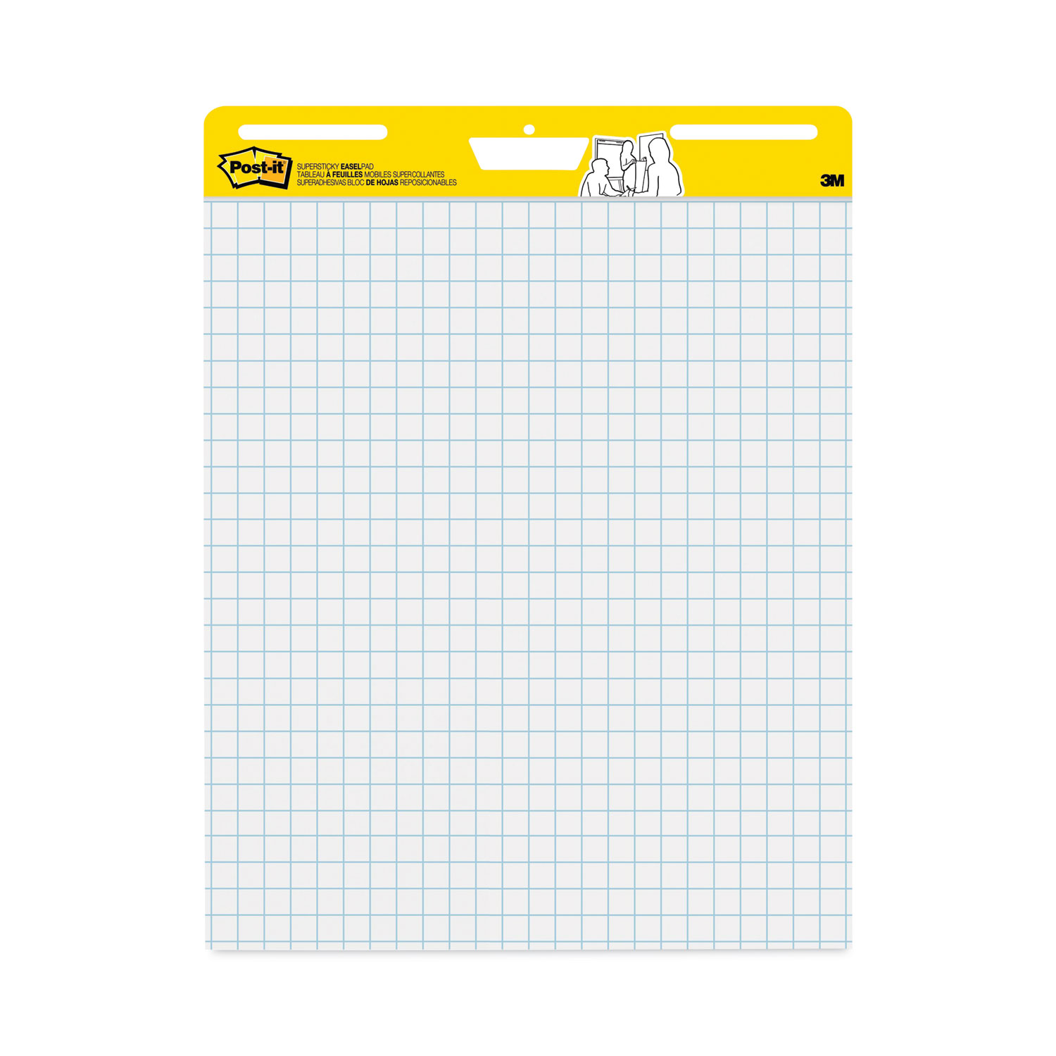 PAD,25X30, GRID, 4 PK,WE