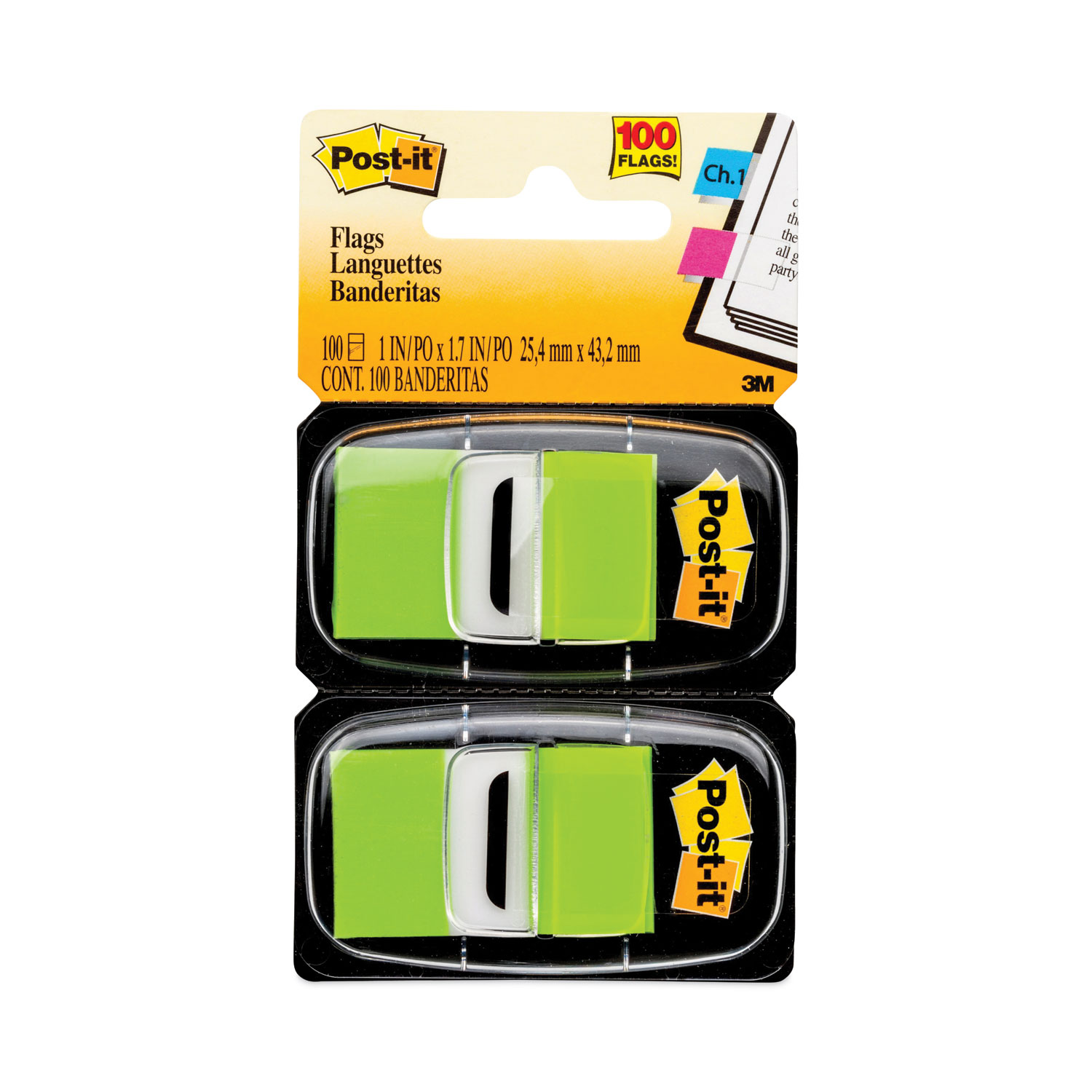 FLAG,1 IN 2PK OF 50,BRG