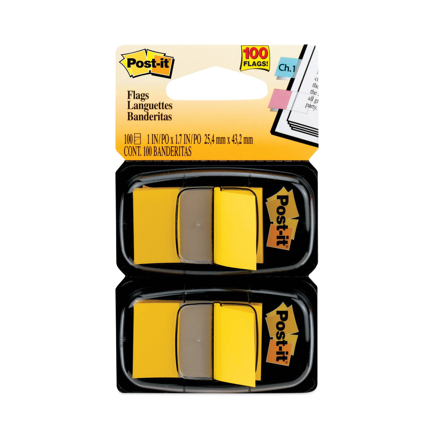 FLAG,1IN,2PK OF 50,YW