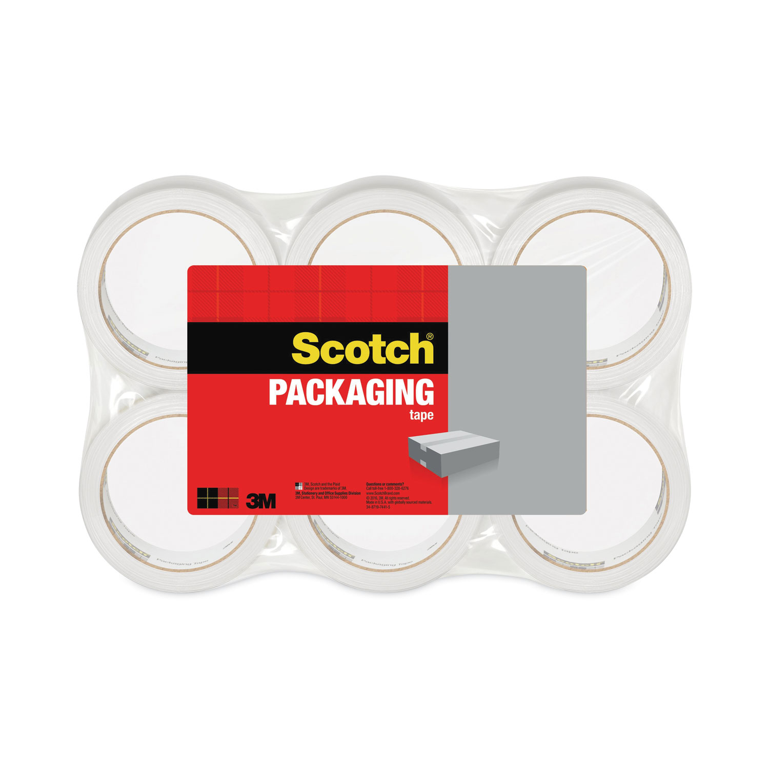 TAPE,PACKAGING,6/PK,CR