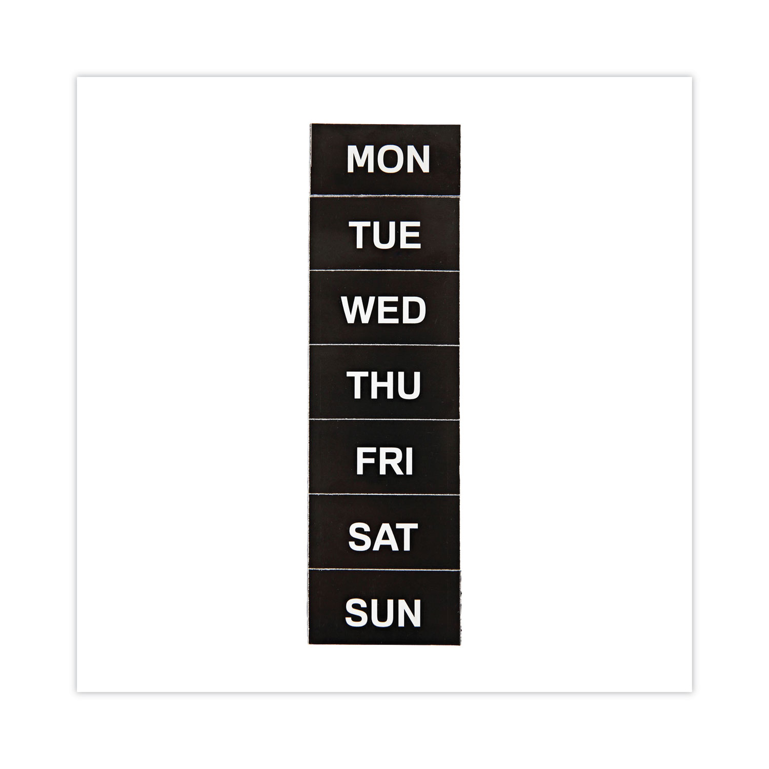 MAGNET,TAPE,DAYS,7PK,WH
