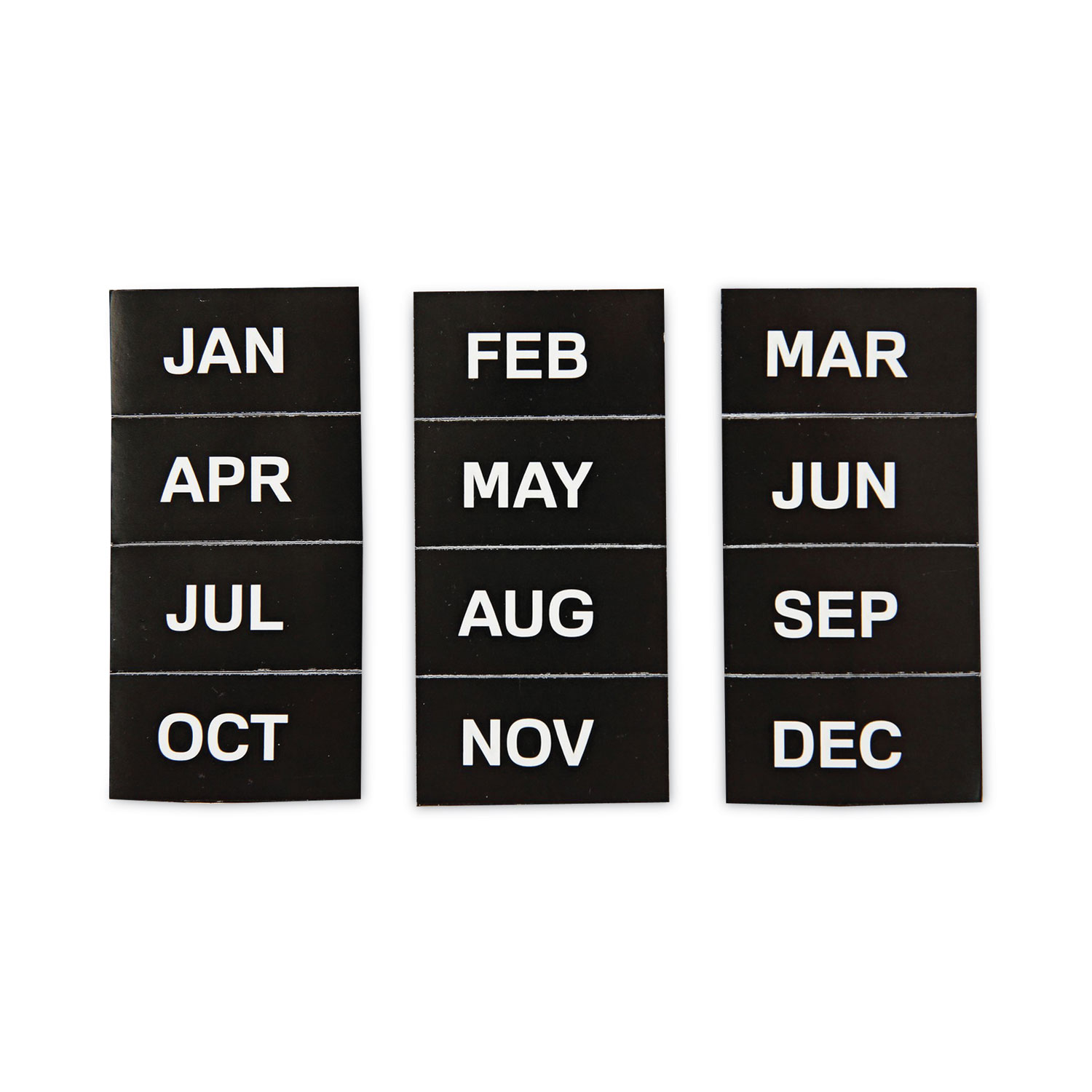 MAGNETS,12 MONTHS,12PK,BK