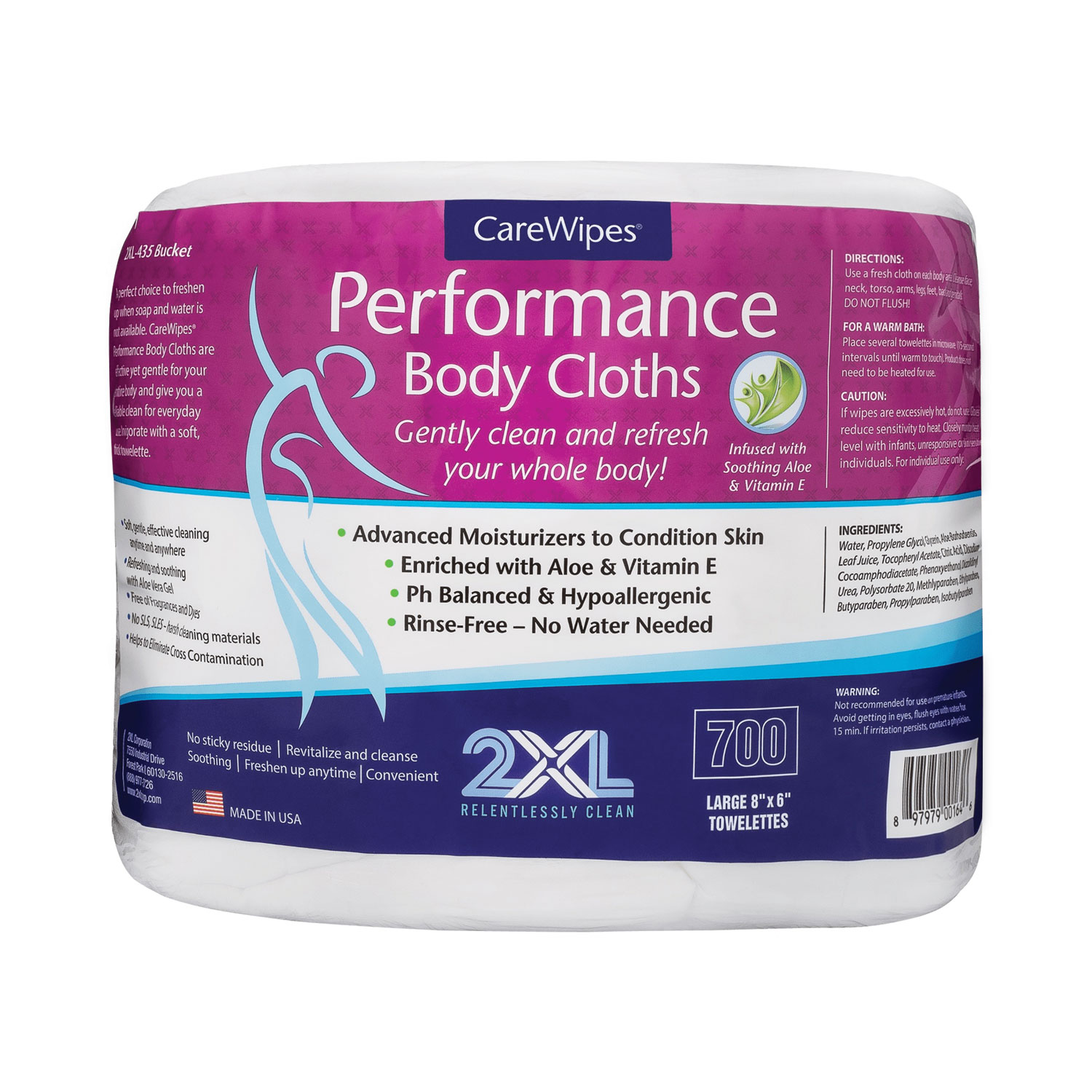 WIPES,BABY,2PK-700EA,WH