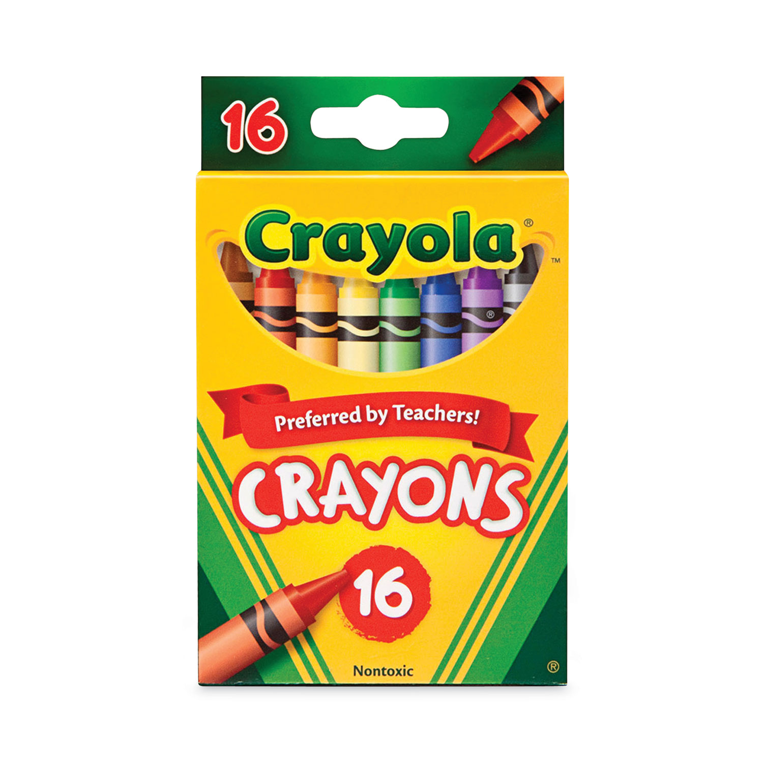 CRAYON,CLSC CLR,16ST,AST
