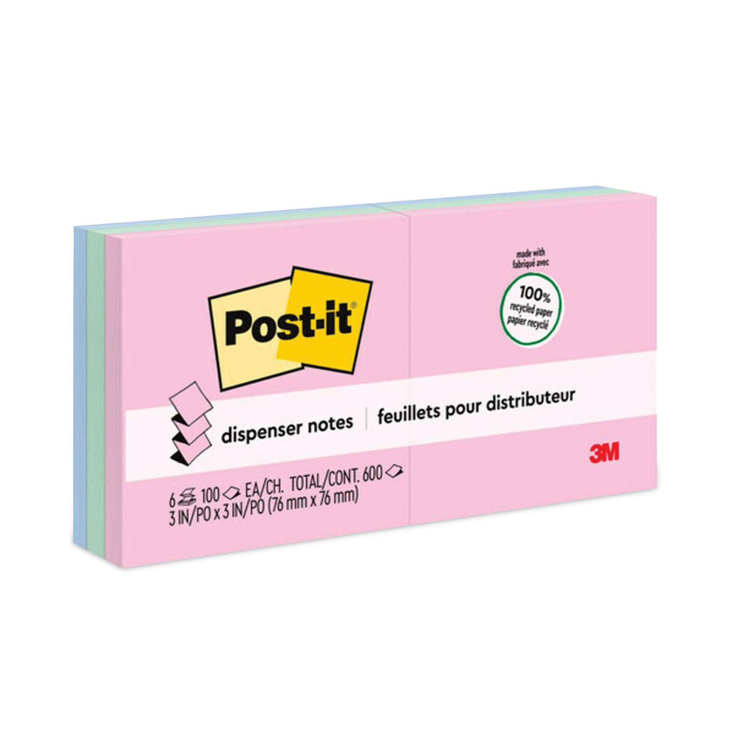 NOTE,REFILLS,RCY,6/PK,AST