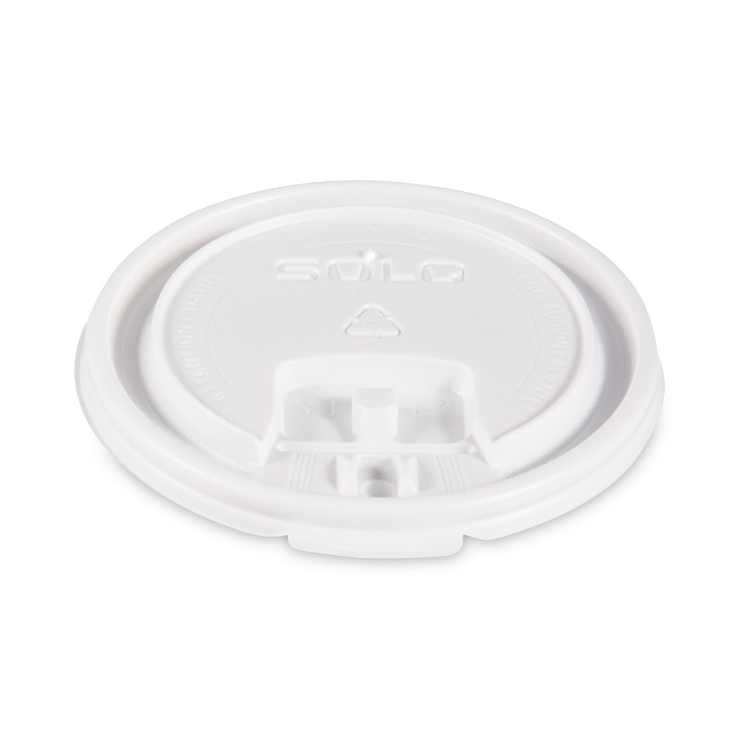 LID,F/10 OZ HOT CUP,WHT