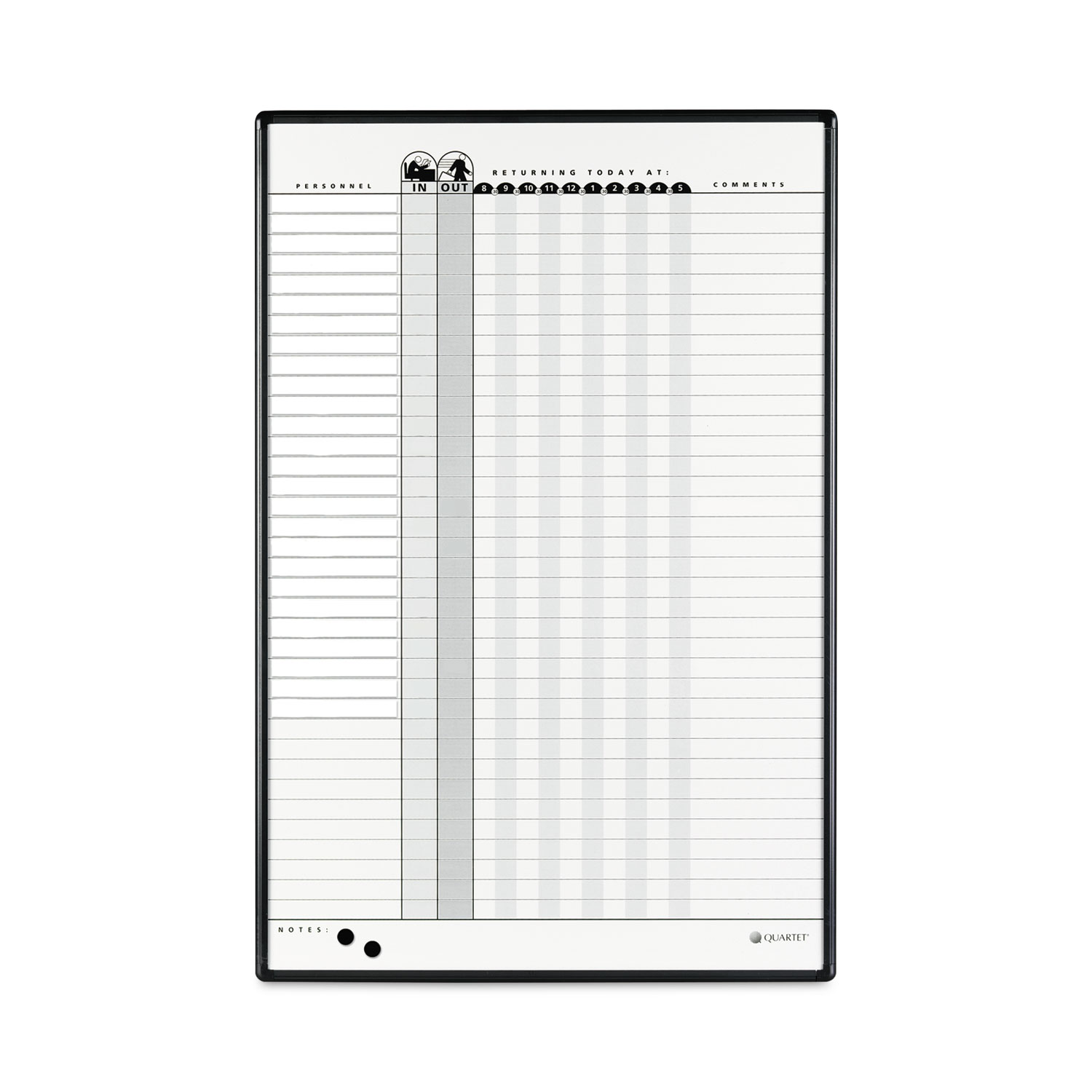 BOARD,IN-OUT,OVL,24X36,GY