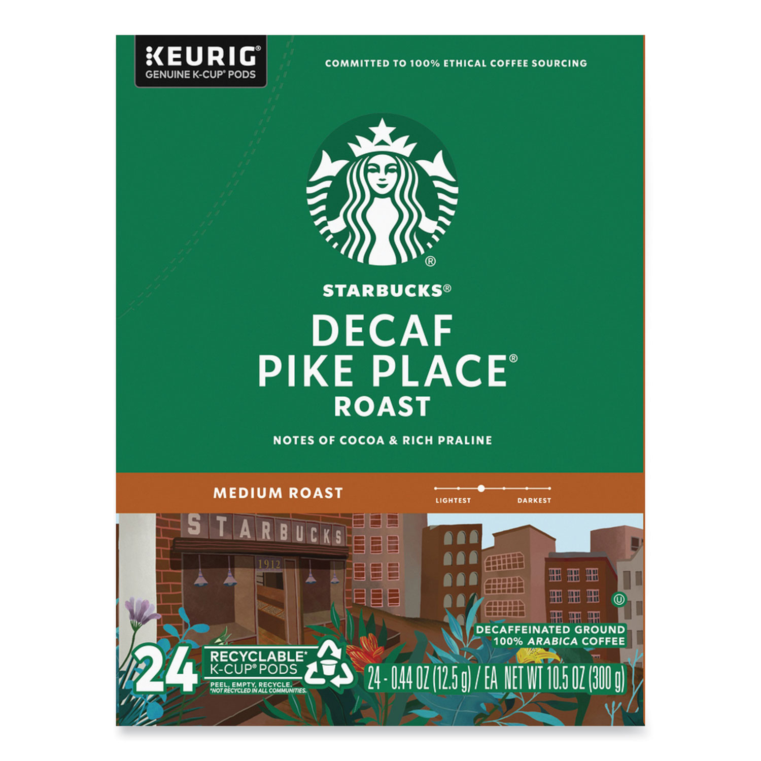 COFFEE,K-CUP, DECAF PIKE