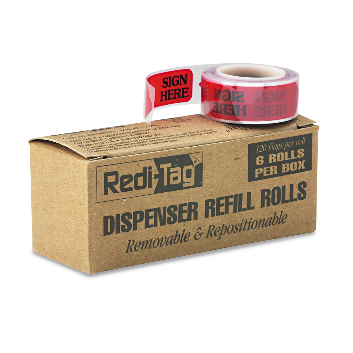 REFILL,SIGN HERE,6/BX,RD