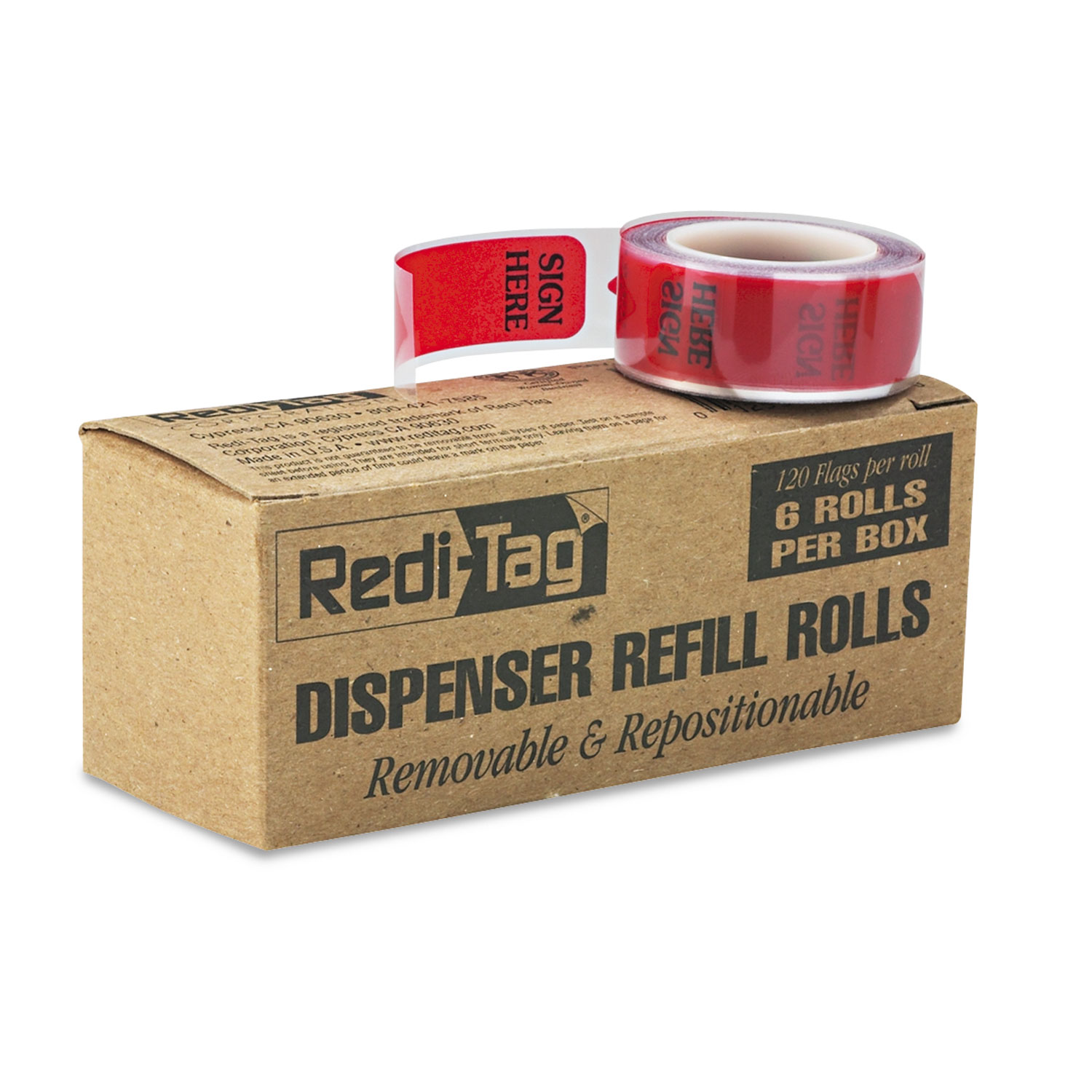 REFILL,SIGN HERE,6/BX,RD