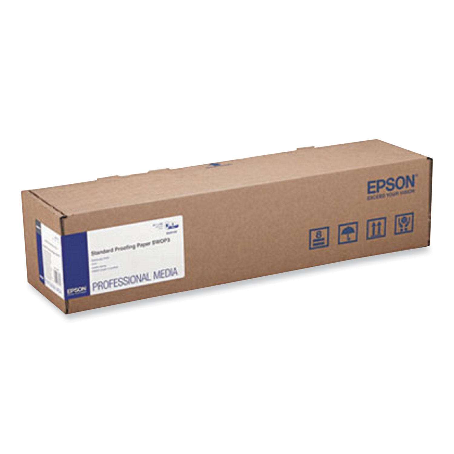 Publication Proofing Paper, 10 Mil, 36" X 100 Ft, Semi-Matte White