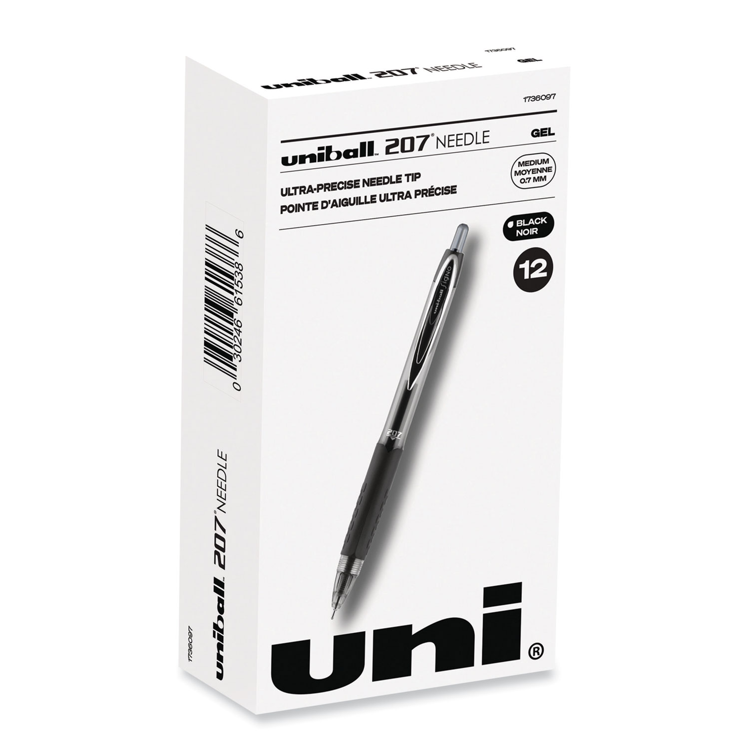 PEN,UB 207 NEEDLE,BK