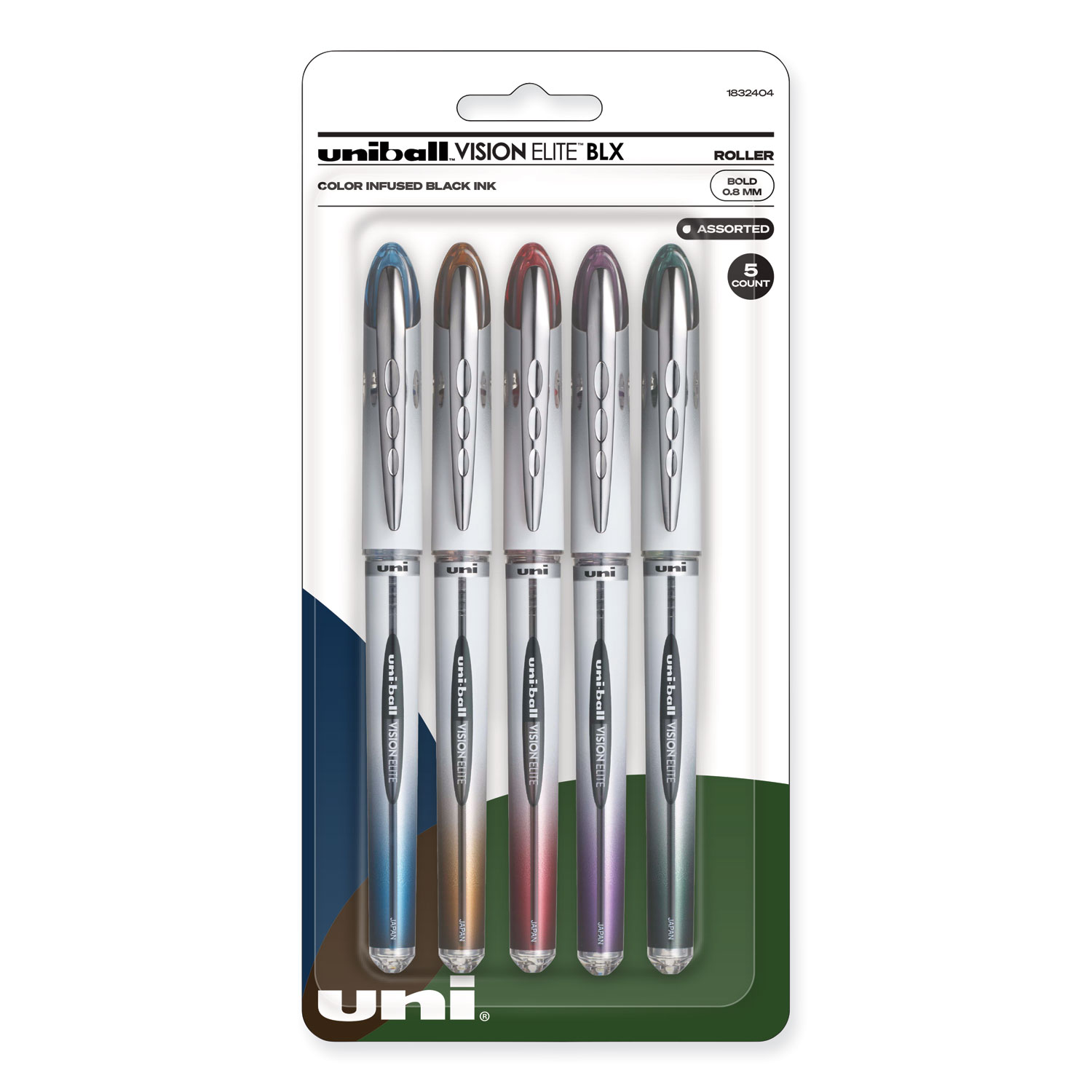 PEN,VISN ELITE,.8MM,5/ST