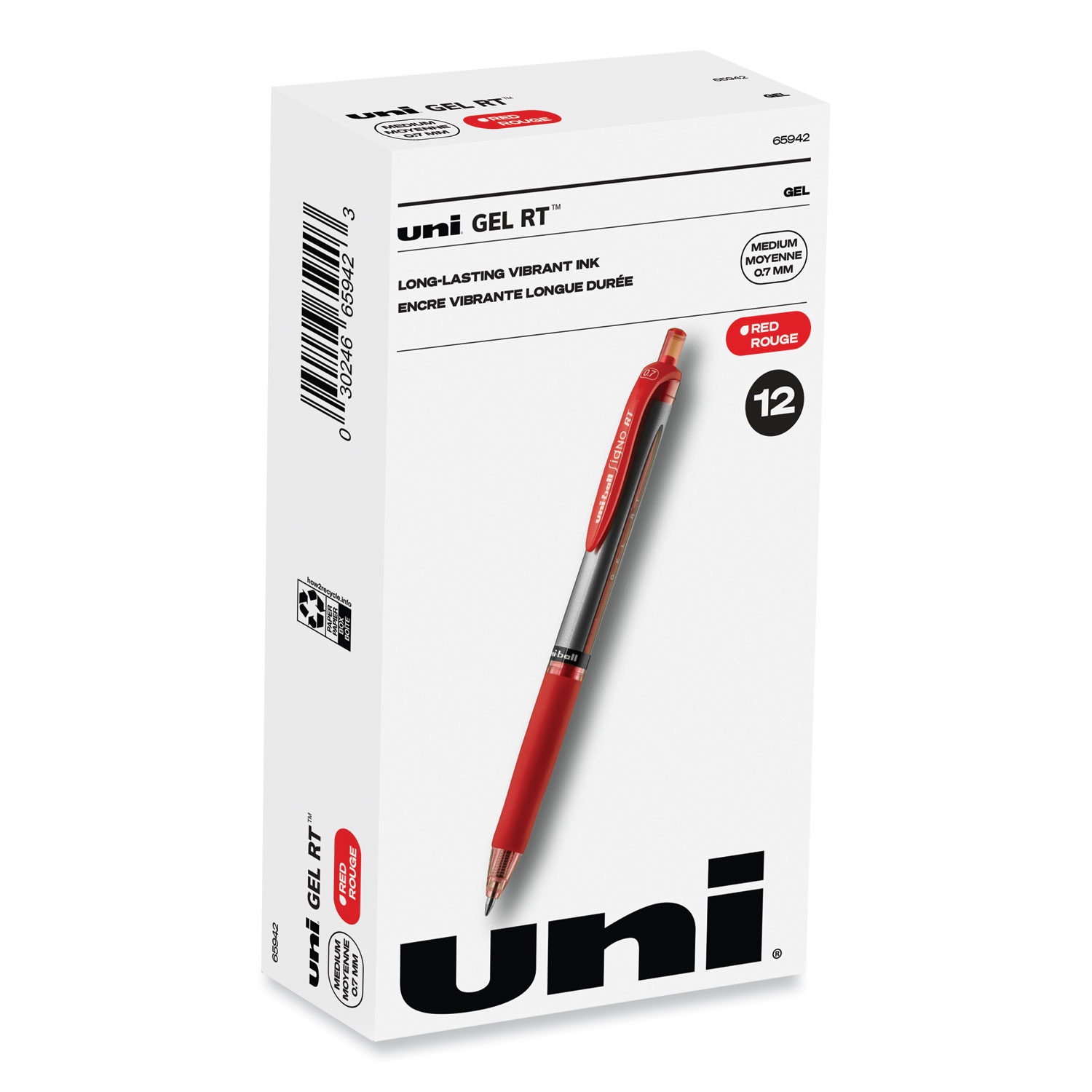 PEN,UNI-BLL,GELRT .7,RD
