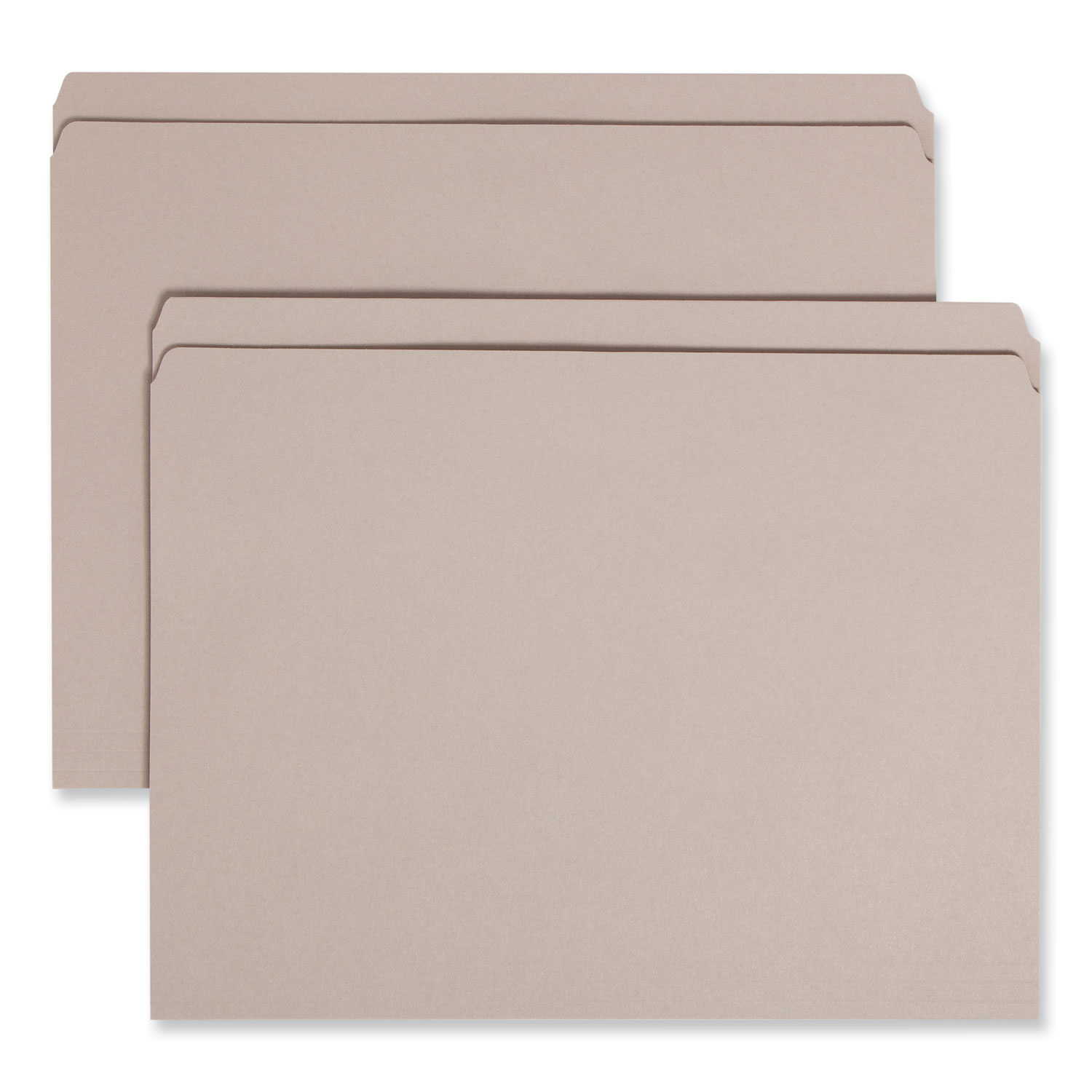 FOLDER,STR CUT,LTR,GY