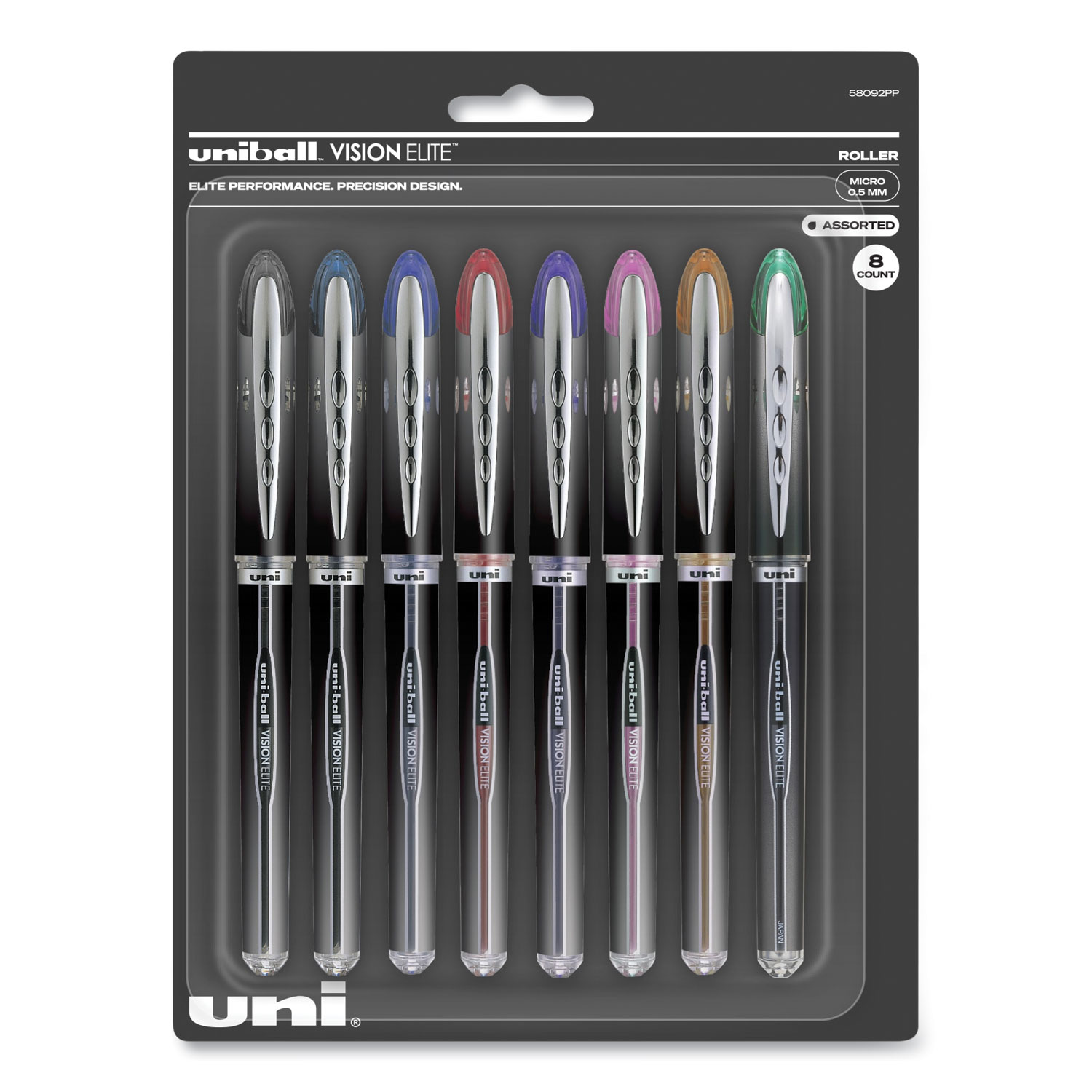 PEN,RBALL,MICRO, 8/ST,AST