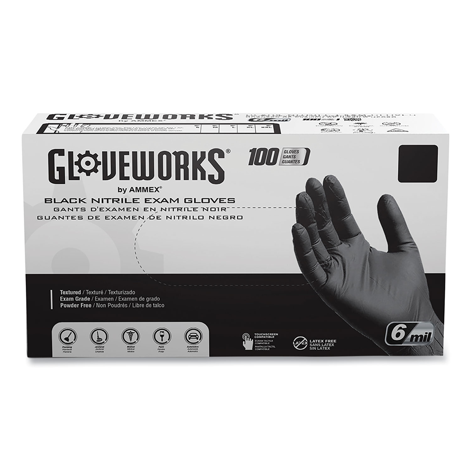 GLOVES,FENT,NTRL,1K,XL,BK