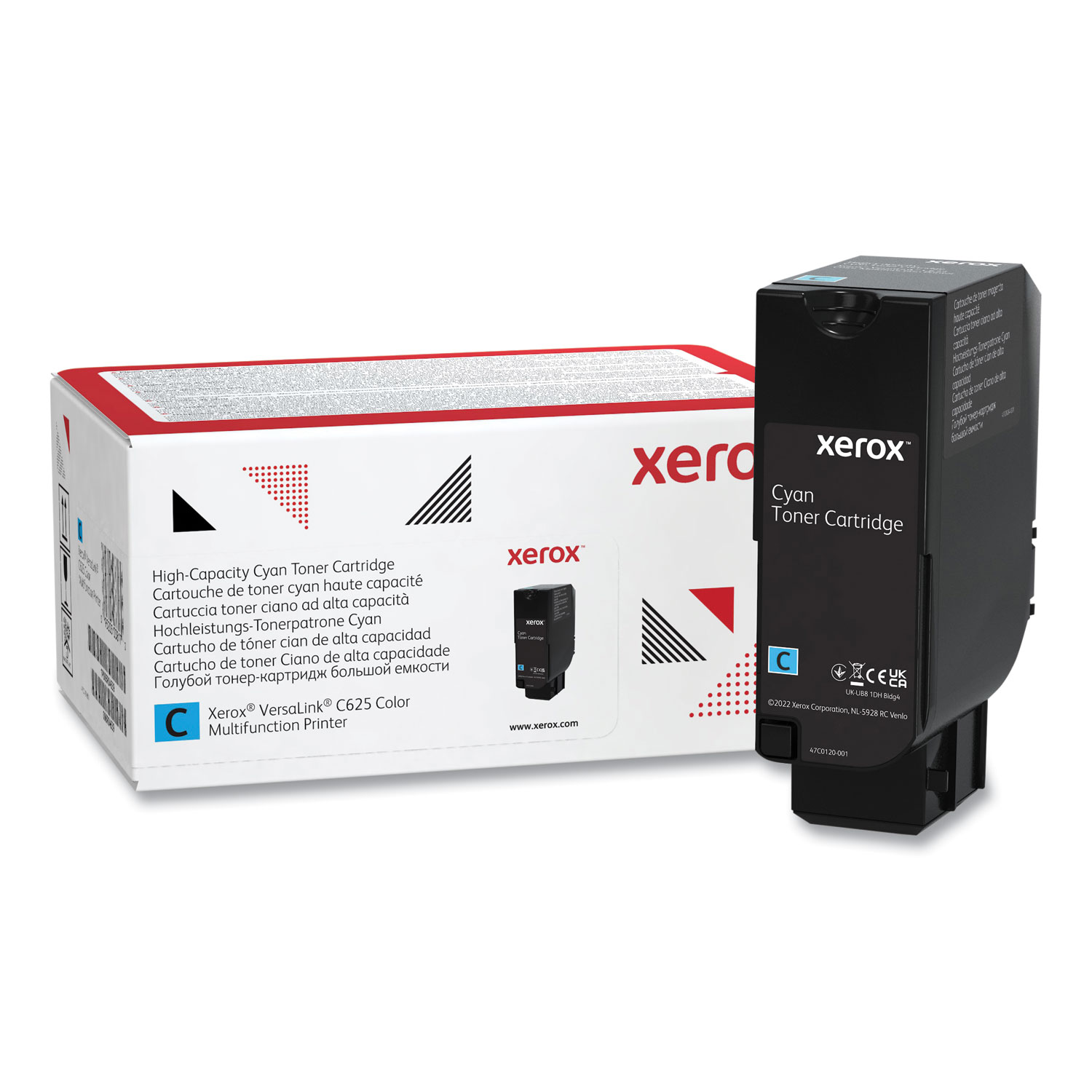 006R04637 High Yield Cyan Toner Cartridge; Yield: 16,000 pages