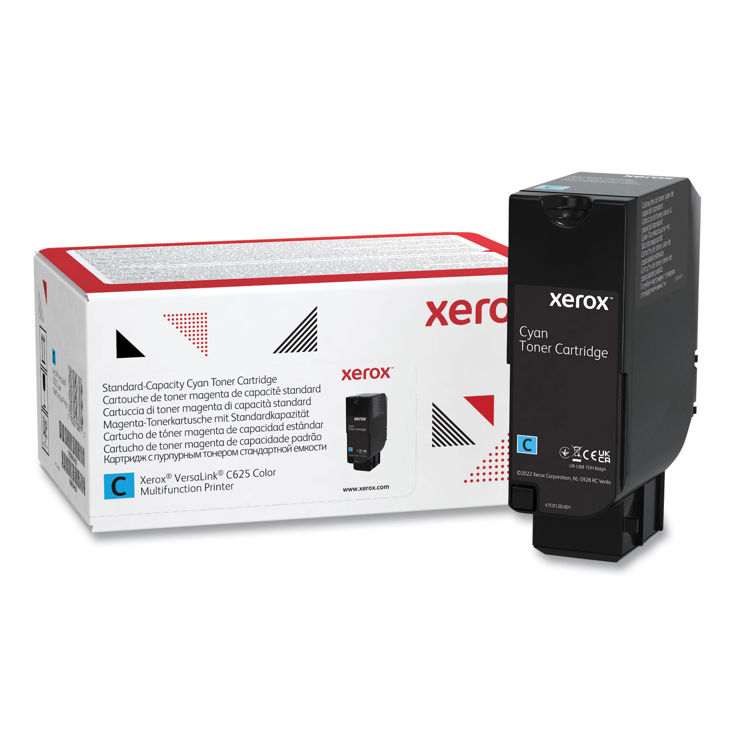 006R04617 Cyan Toner Cartridge; Yield: 6,000 pages