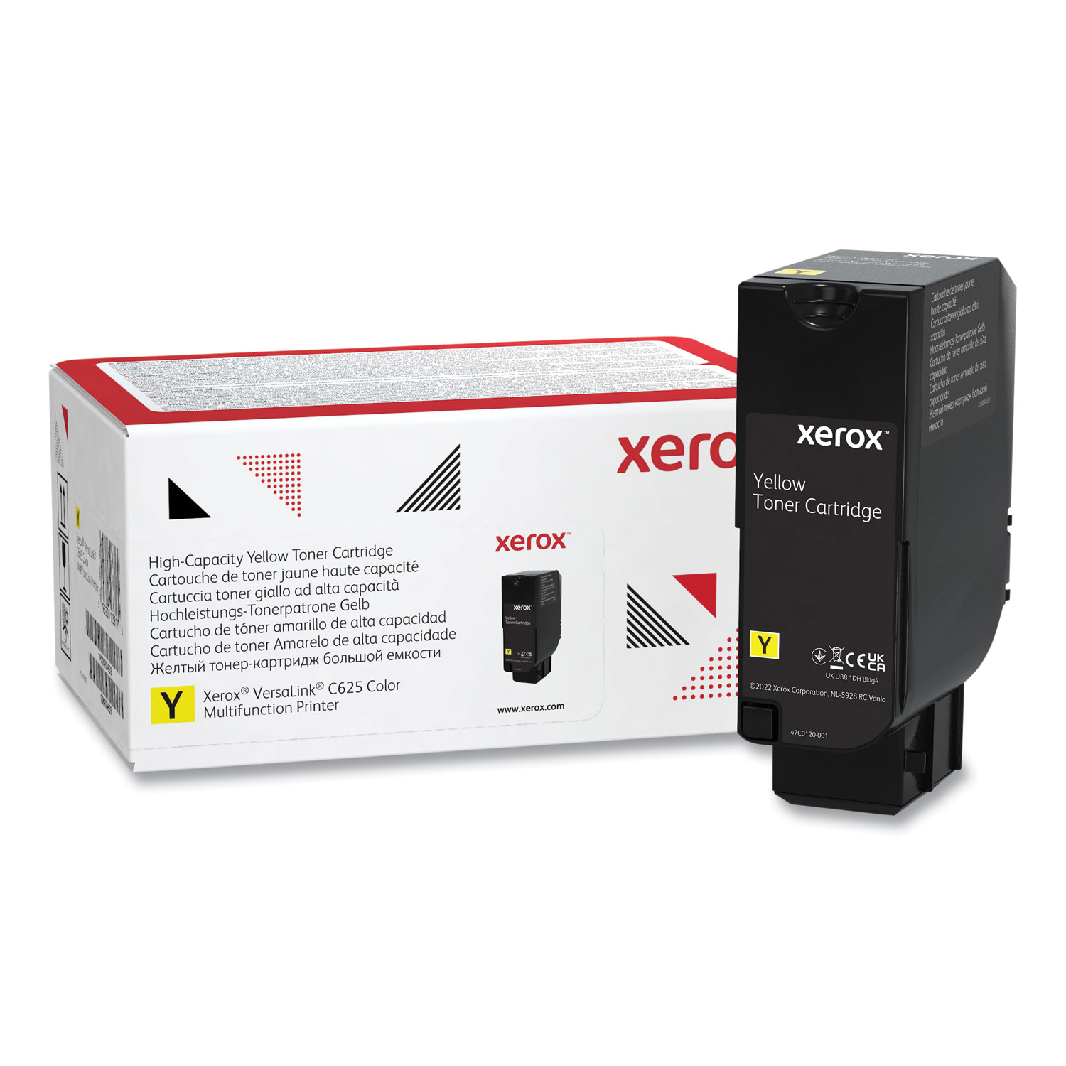 006R04639 High Yield Yellow Toner Cartridge; Yield: 16,000 pages