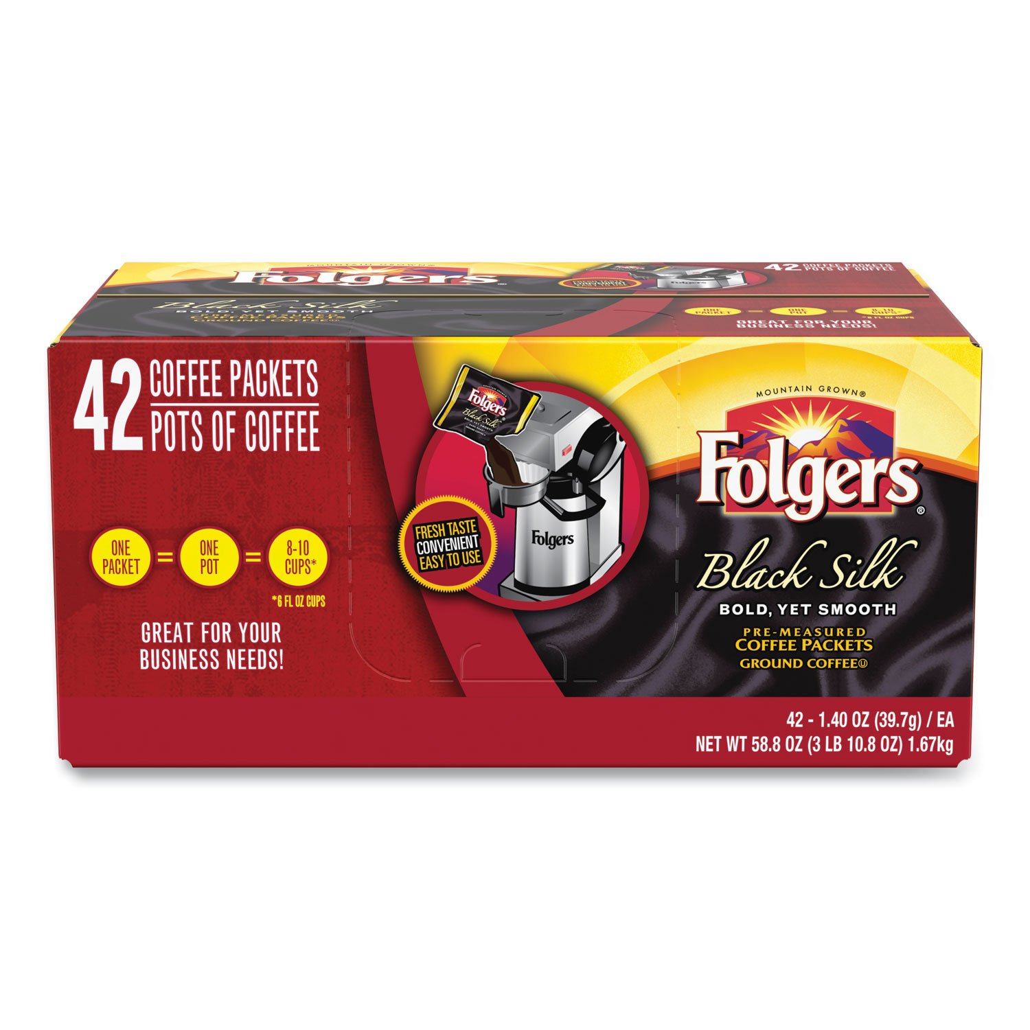 COFFEE,FG,1.4OZ,BLK SLK