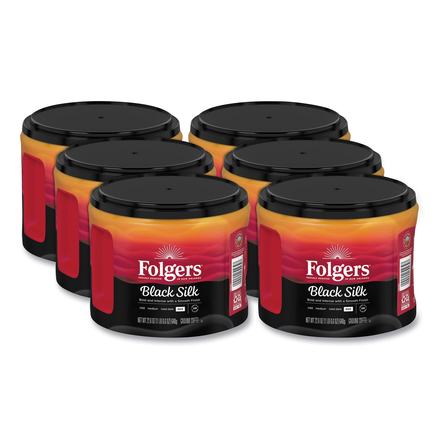 COFFEE,FG,22.6OZ,BLK SILK