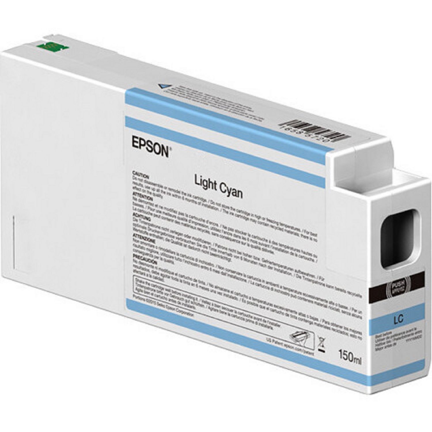 INKCART,HD,LT CYAN,150ML