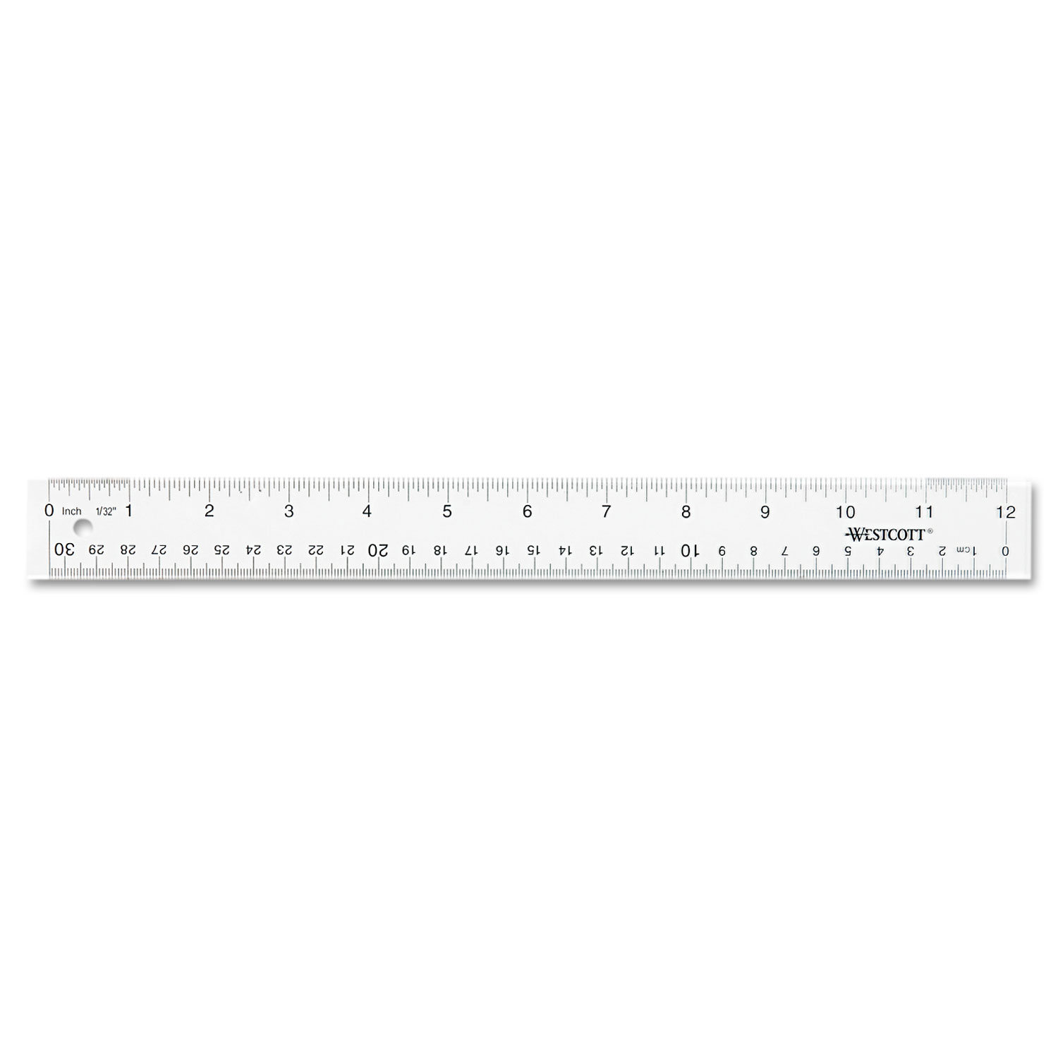 RULER,ACRYLIC,12IN,METRIC